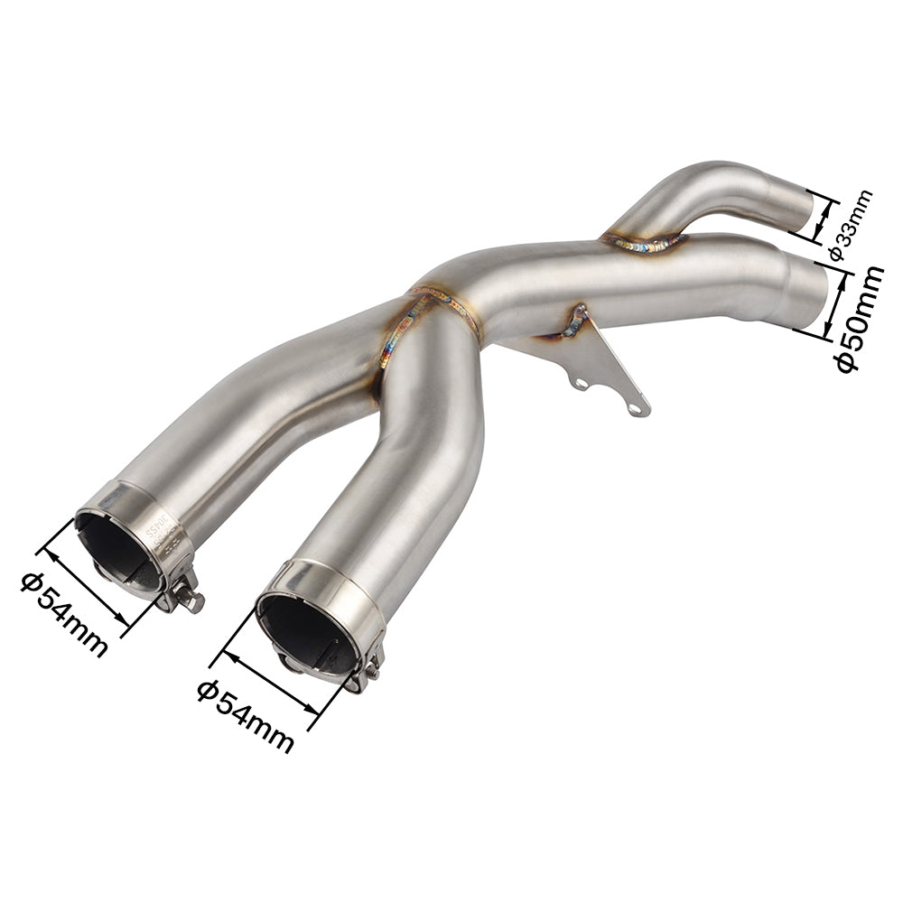 Exhaust Muffler Mid Pipe For BMW S1000RR 2017-2018