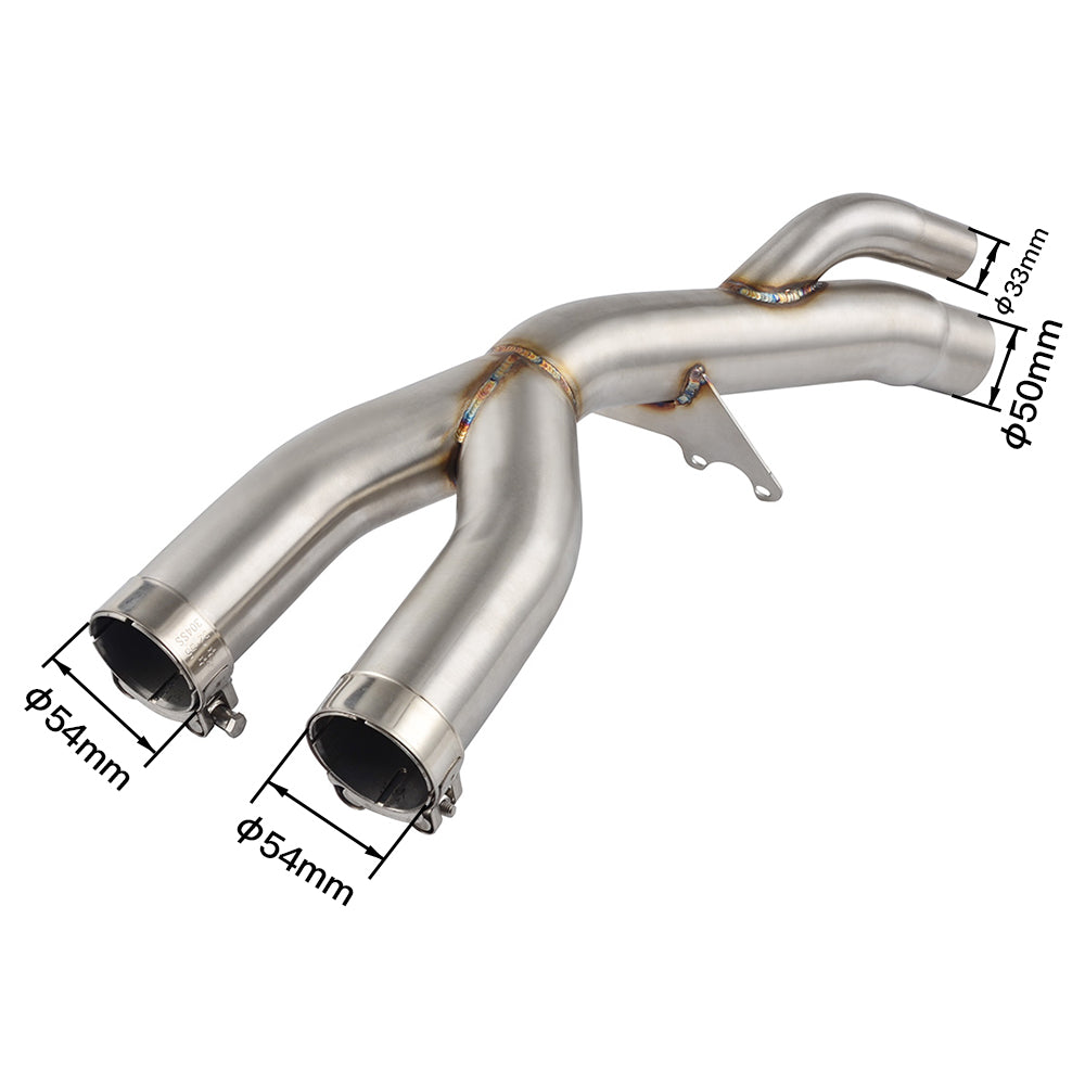 Exhaust Muffler Mid Pipe For BMW S1000RR 2017-2018 (Note: Only available in DE warehouse)