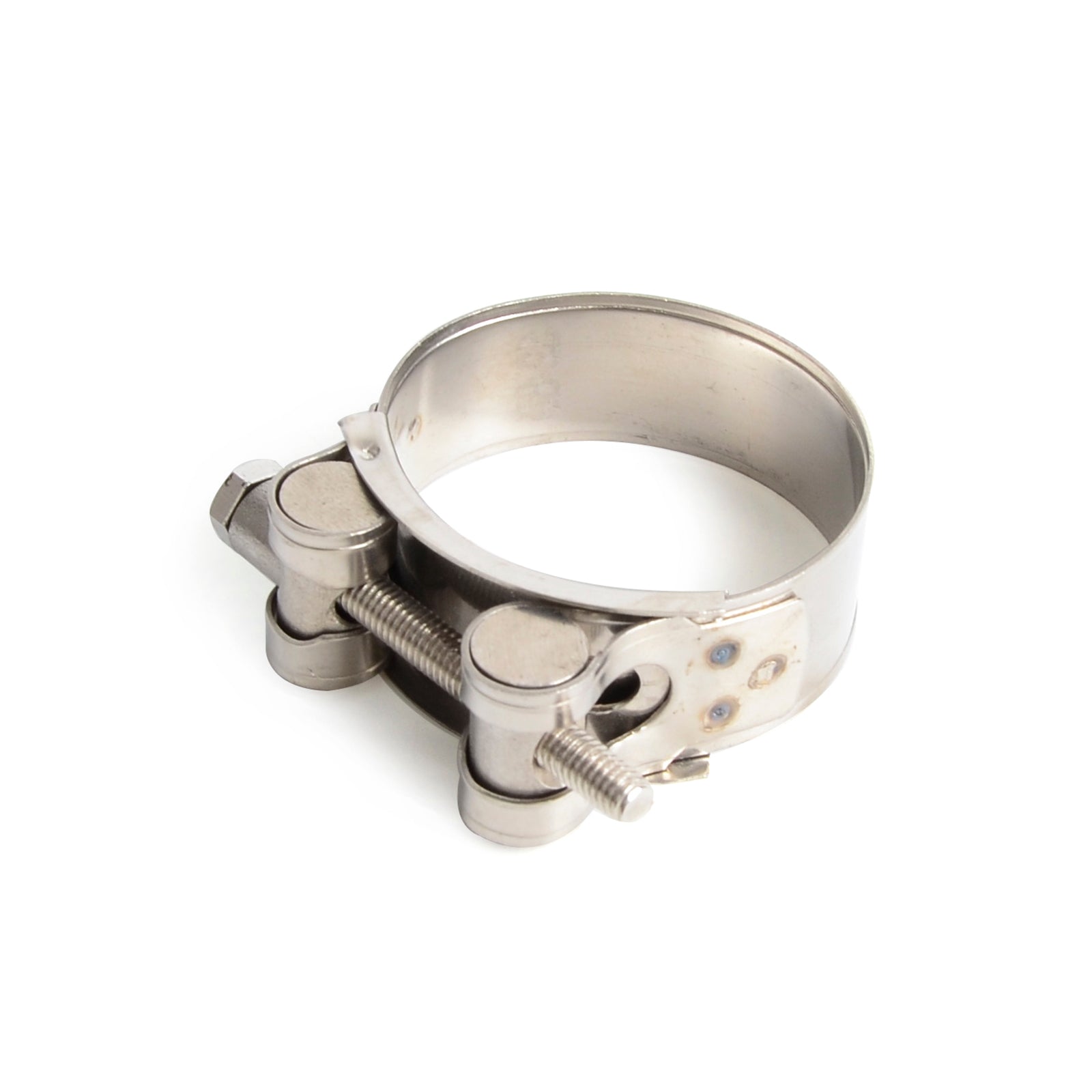 Stainless Steel Universal 39-42mm Slip-on Muffler Pipe Silencer Clamps Kit
