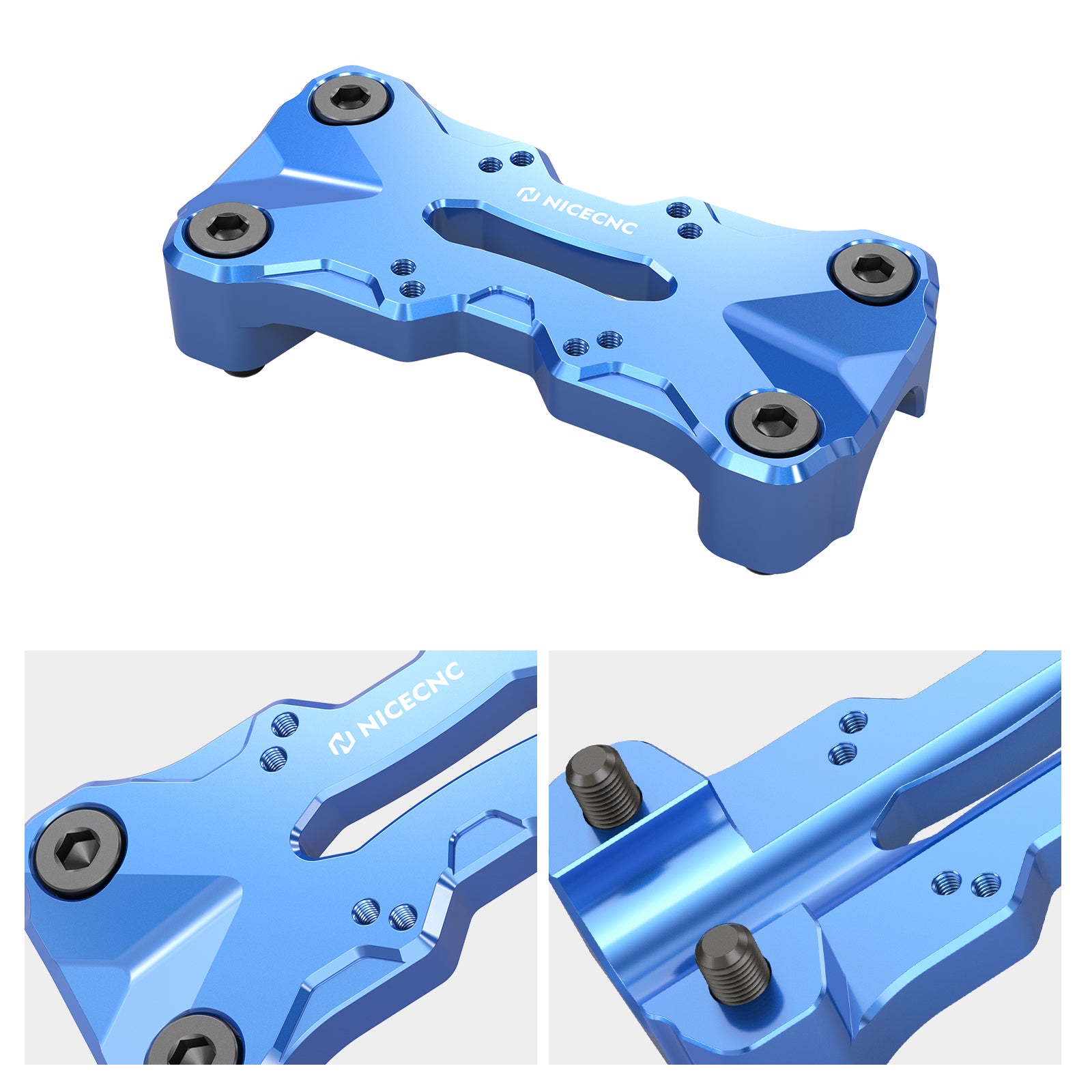 Handlebar Top Clamp with AMPS Pattern For Yamaha Tenere 700 2019-2024