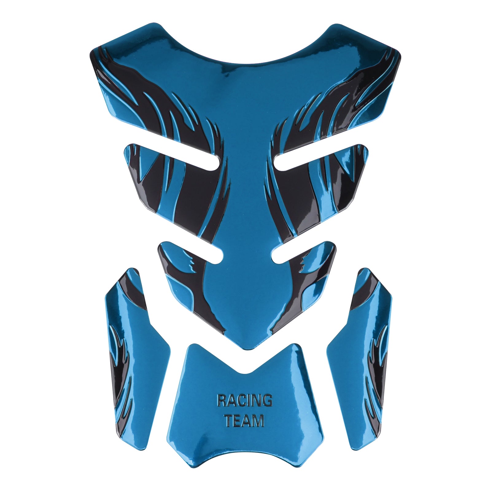 Universal Motorcycle Carbon Fiber Tank Pad Protector Sticker Waterproof For Street Bike