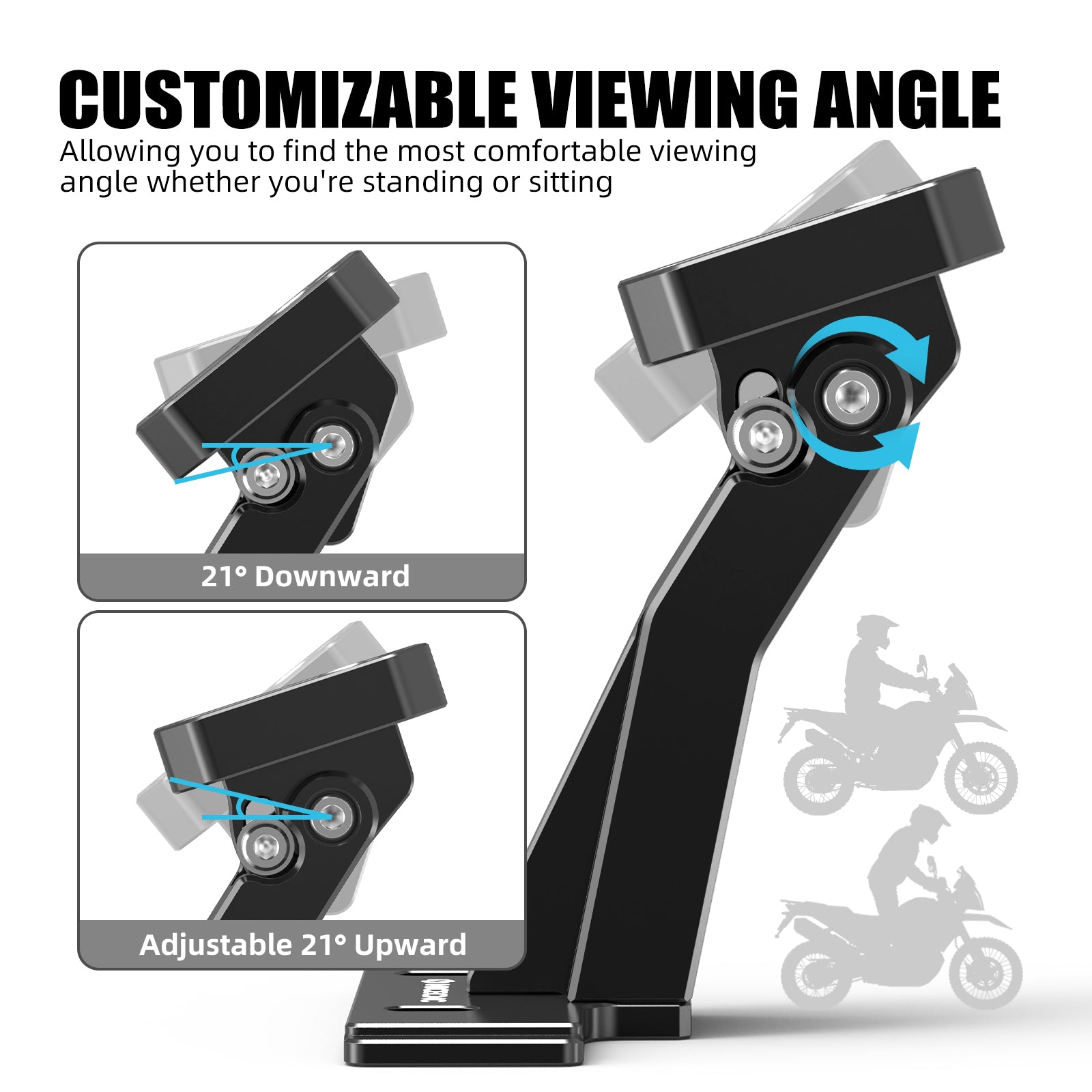 GPS Navigation Device Mount Holder Bracket For KTM 390 Adventure 2025-2026
