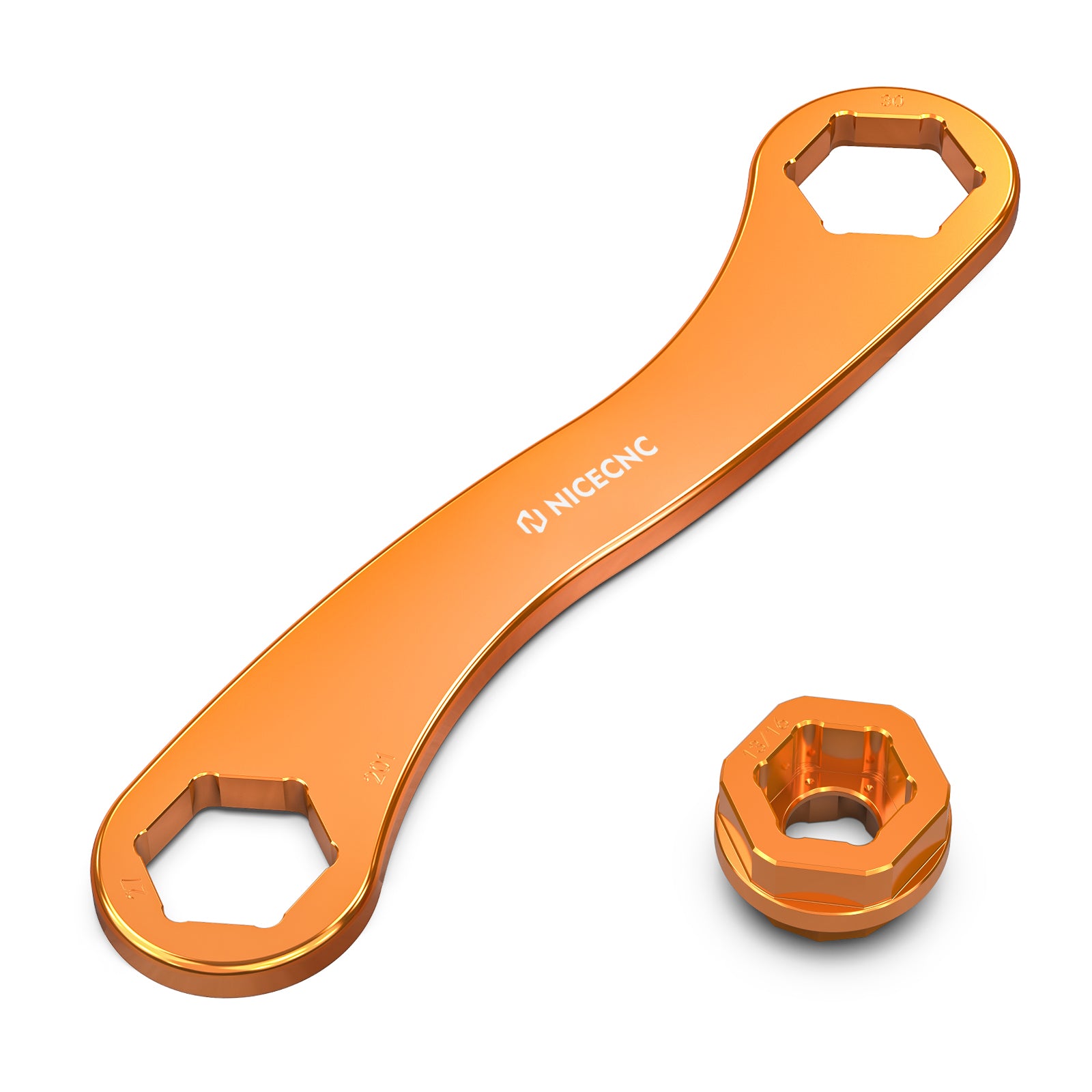 Axle Wrench Removal Tool For KTM Husqvarna 17-27-30mm Trail Side Multi Axle Spanner Wrench Tool