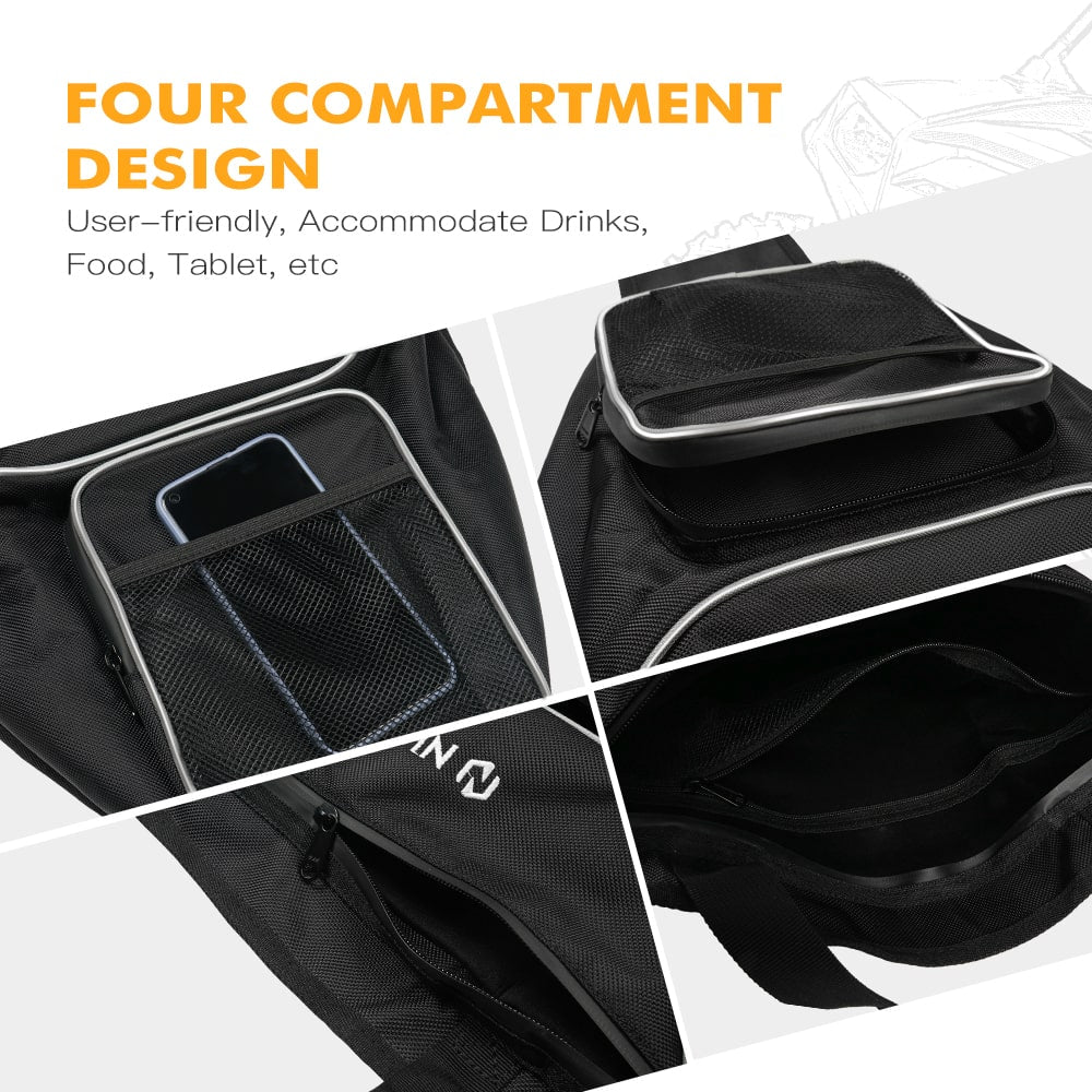 UTV 1680D Center Seat Storage Bag For Polaris 900 2014-2020 RZR XP 4 1000 2014-2020
