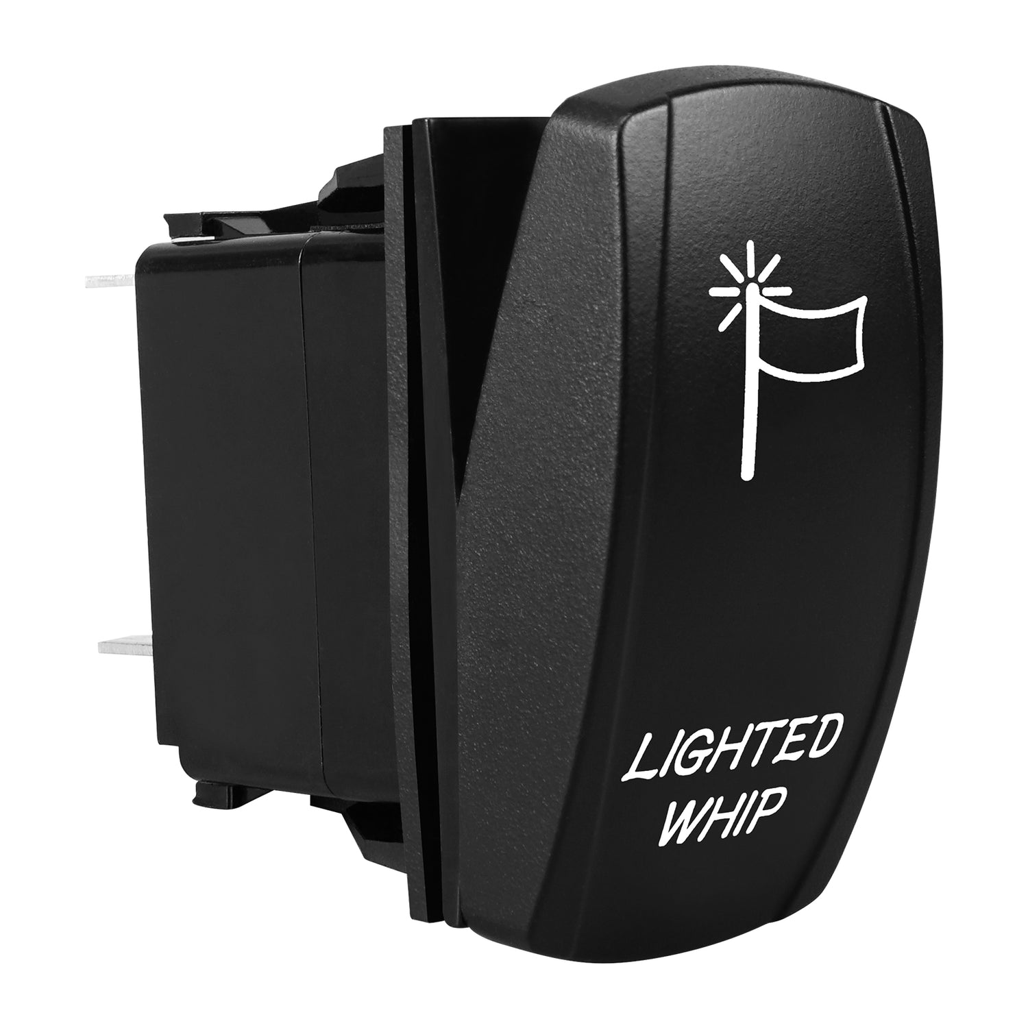 Universal UTV ATV 12V LED Rocker Switch ON-OFF Toggle Laser