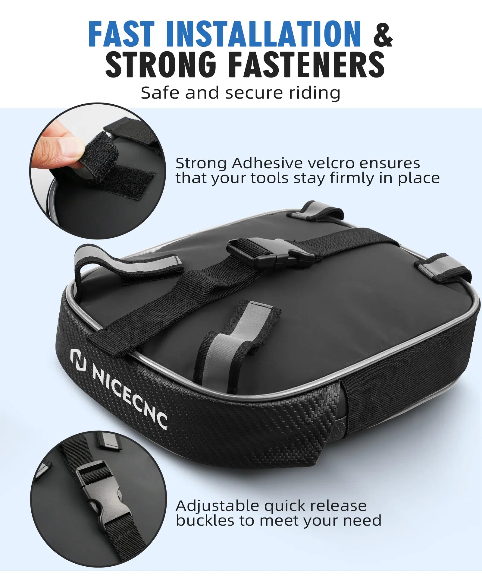 Rear Frame Bag Under Tail Tool Bag for BMW R 1200GS Adventure R 1250GS Adventure