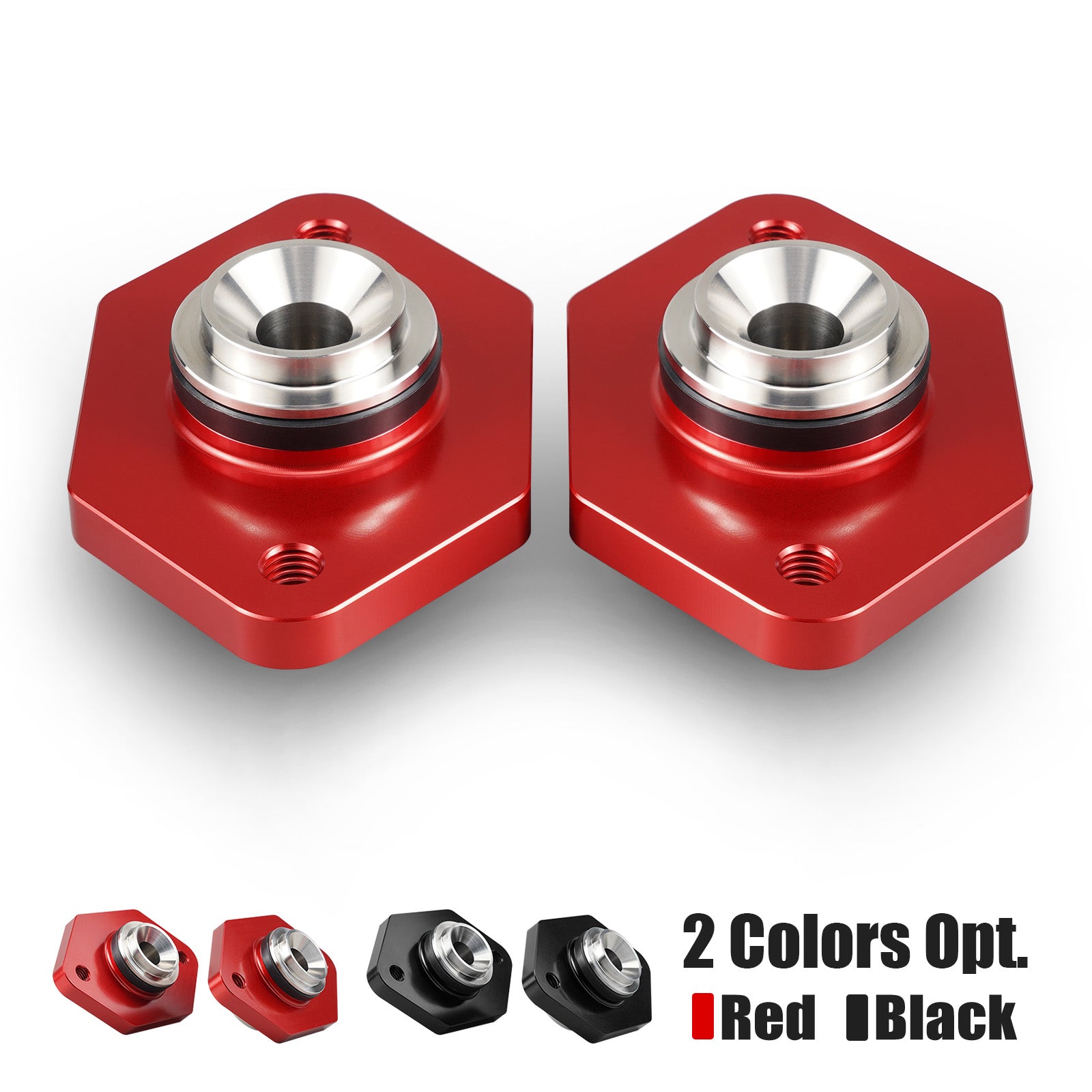 Rear Lower Shock Mounts w/Polyurethane Inserts For BMW E90 E91 E92 E93 E84 X1 E81 E82 E87 E88