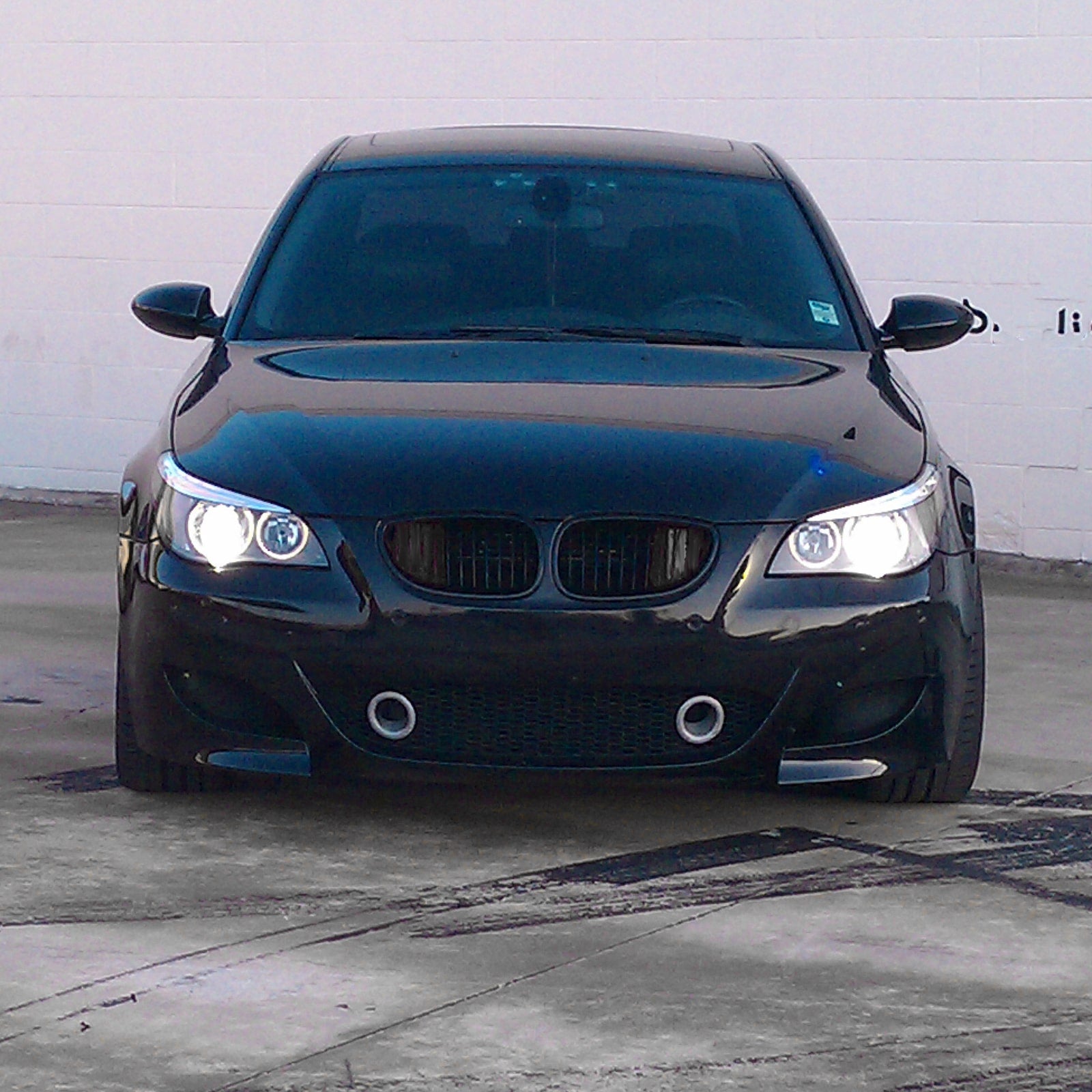 Dynamic Air Induction Intake Scoops for BMW E60 E61 2004-2009