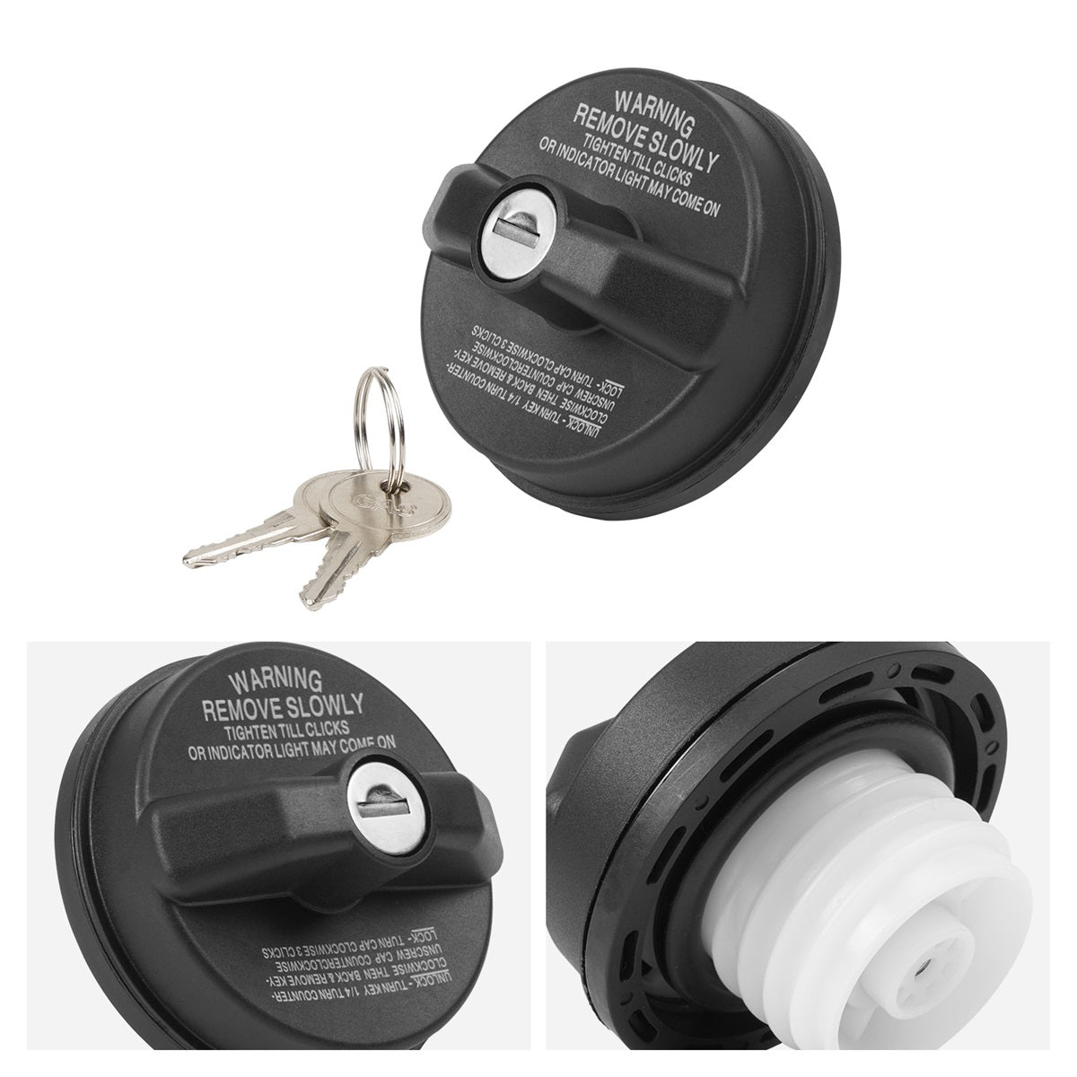 Locking Gas Fuel Tank Cap Cover For Toyota 4Runner 77300-53020