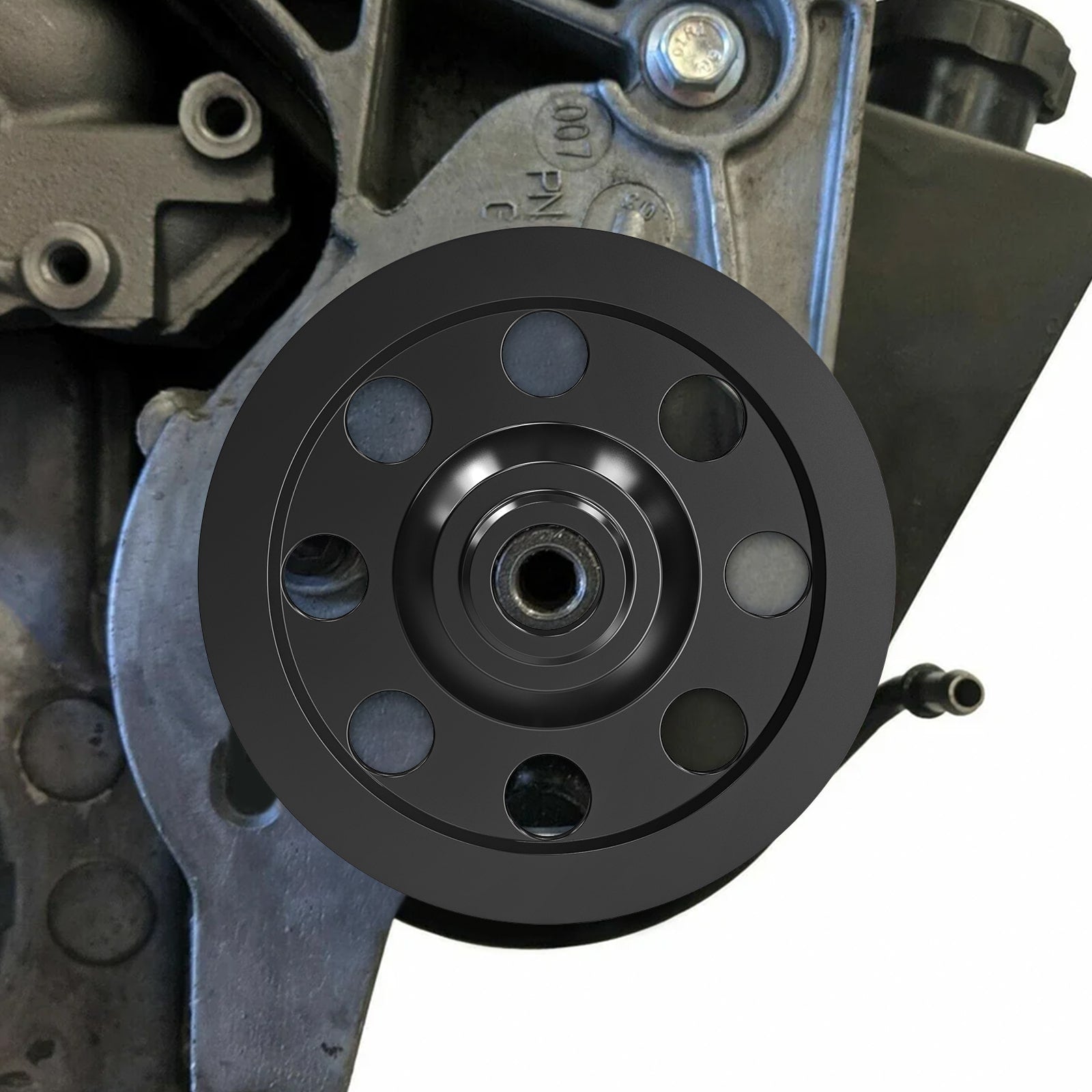 5" Power Steering Pulley For LS Vortec Truck 4.3L 4.8L 5.3L 5.7L 6.0L 6.2L Engine