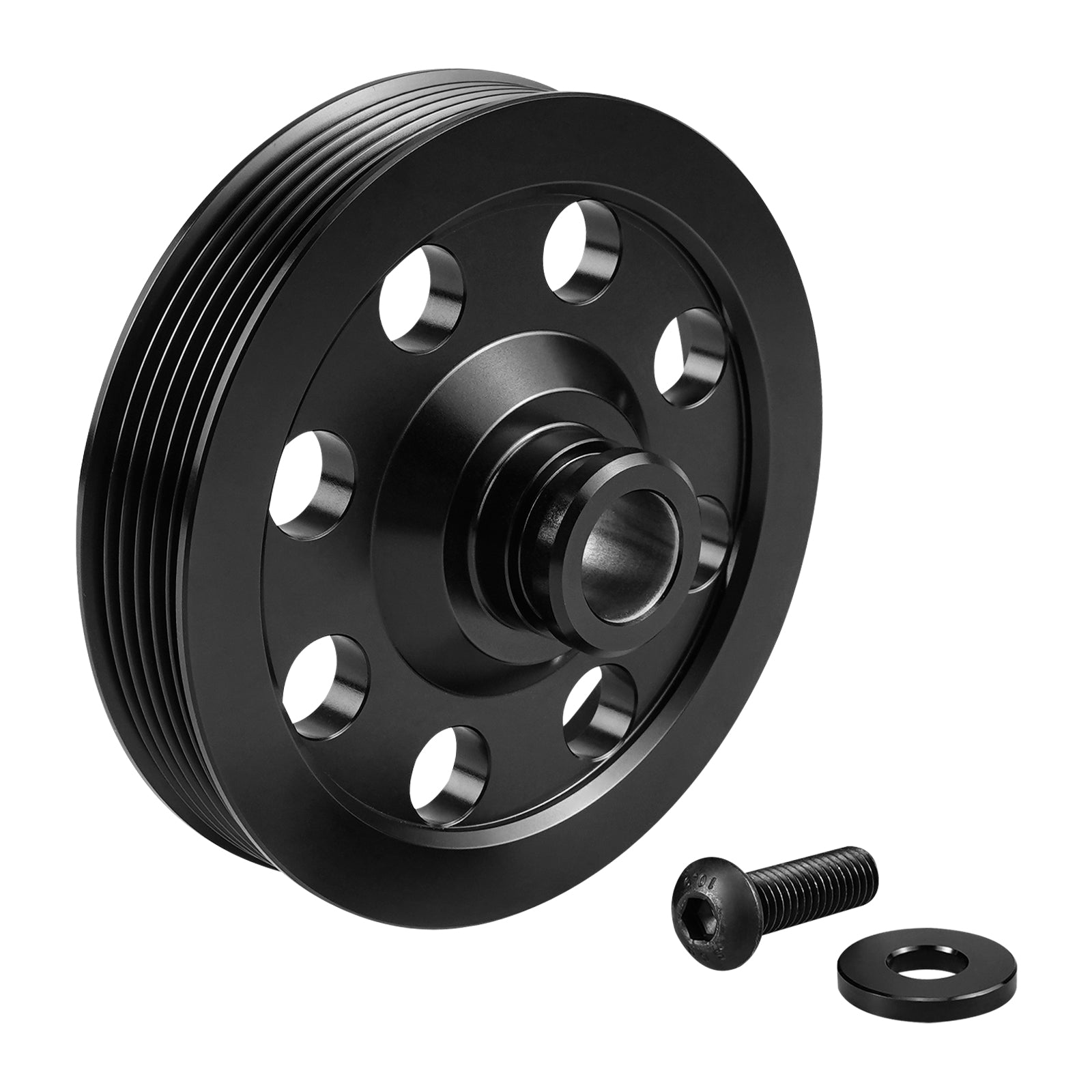 5" Power Steering Pulley For LS Vortec Truck 4.3L 4.8L 5.3L 5.7L 6.0L 6.2L Engine