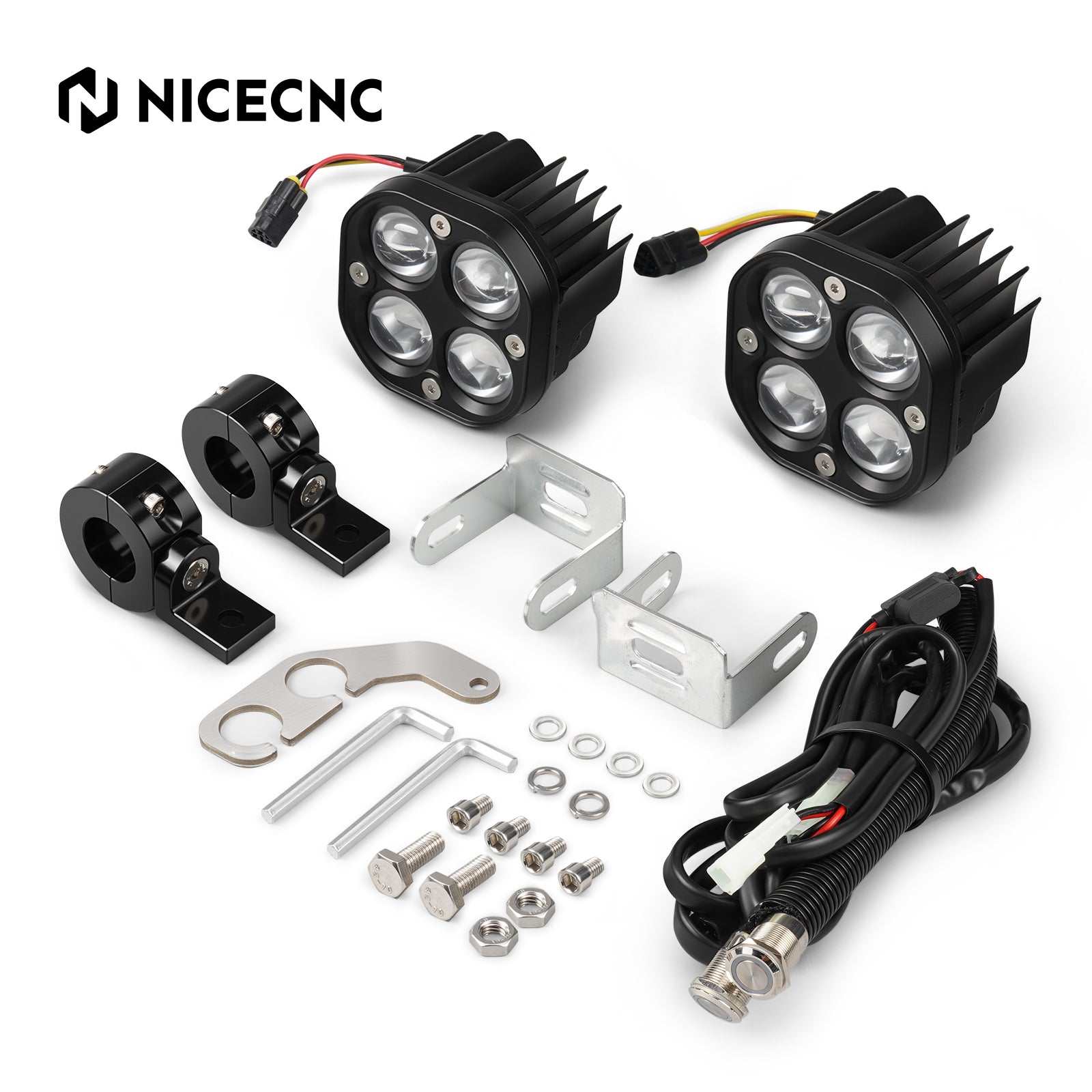 Front LED Lighting Kit Plug & Play For Yamaha Tenere 700 / XTZ700 2019-2024