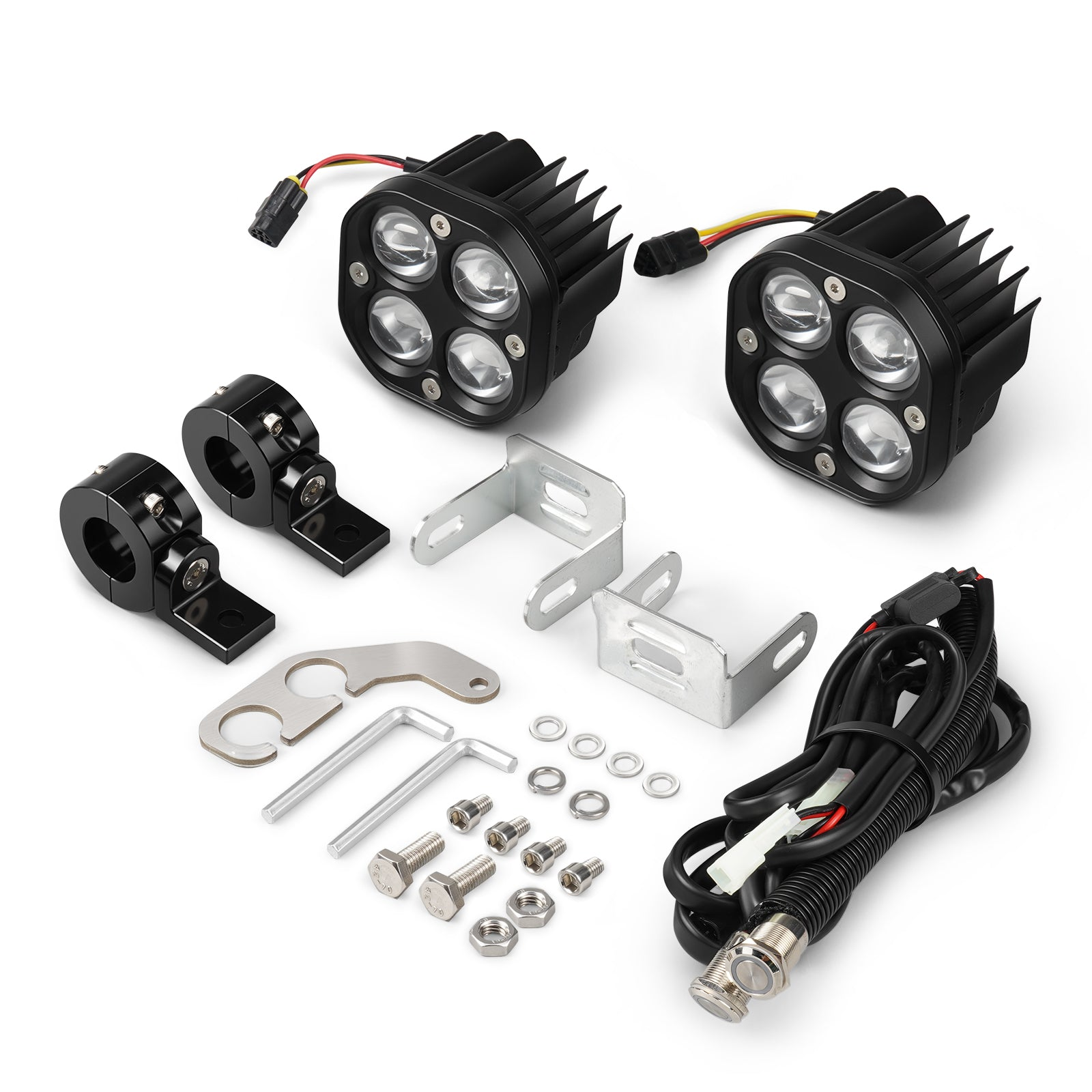 Front LED Lighting Kit Plug & Play For Yamaha Tenere 700 / XTZ700 2019-2024