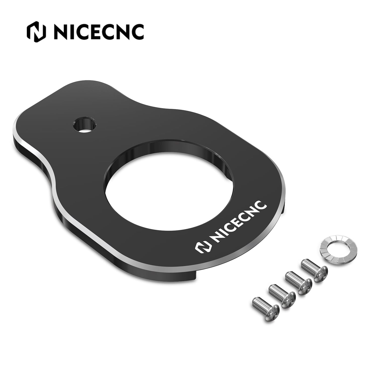 Ignition Key Switch Relocation Bracket for Custom Harley Davidson Top