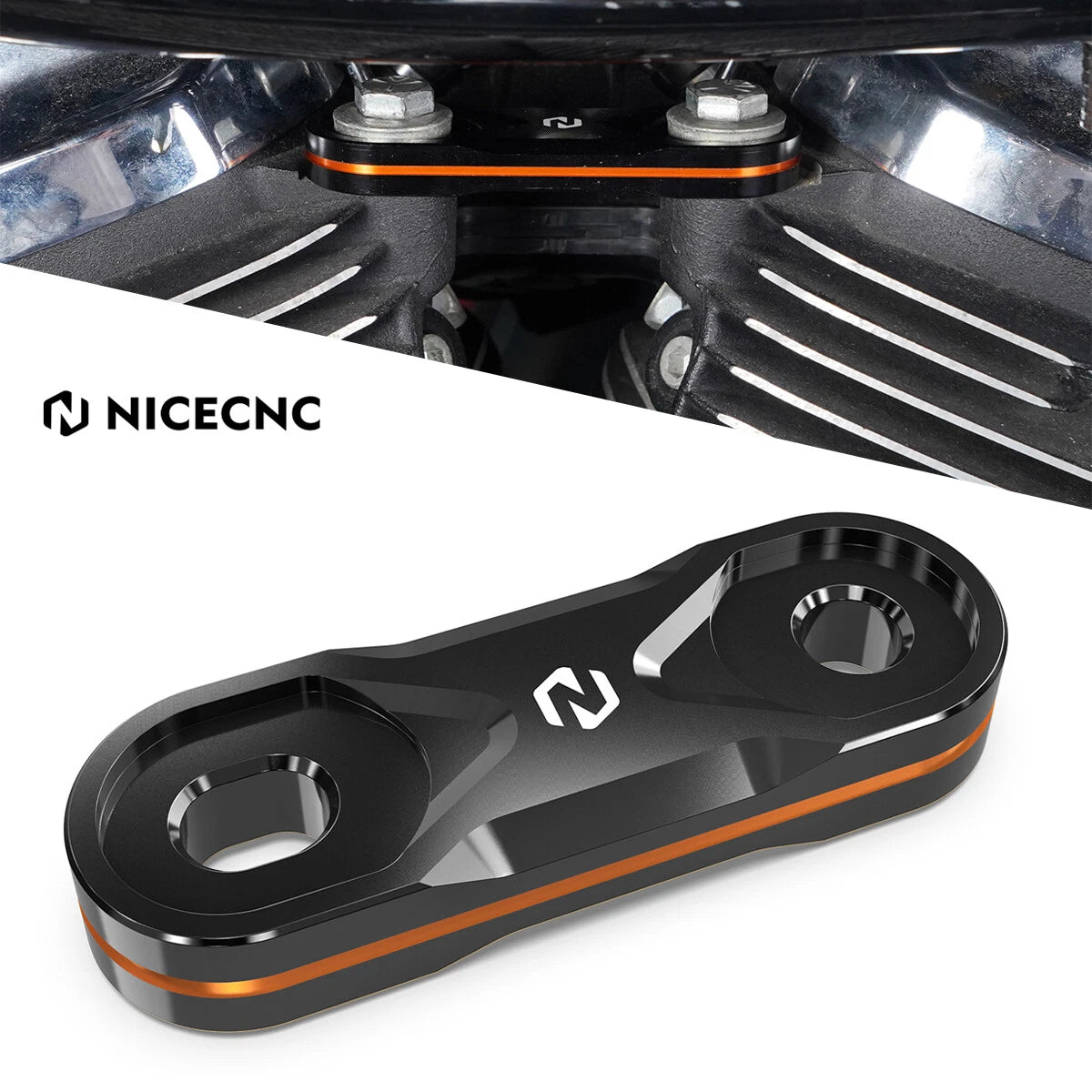 Harley Road King Street Glide M8 Horn Relocation Bracket Delete Kit