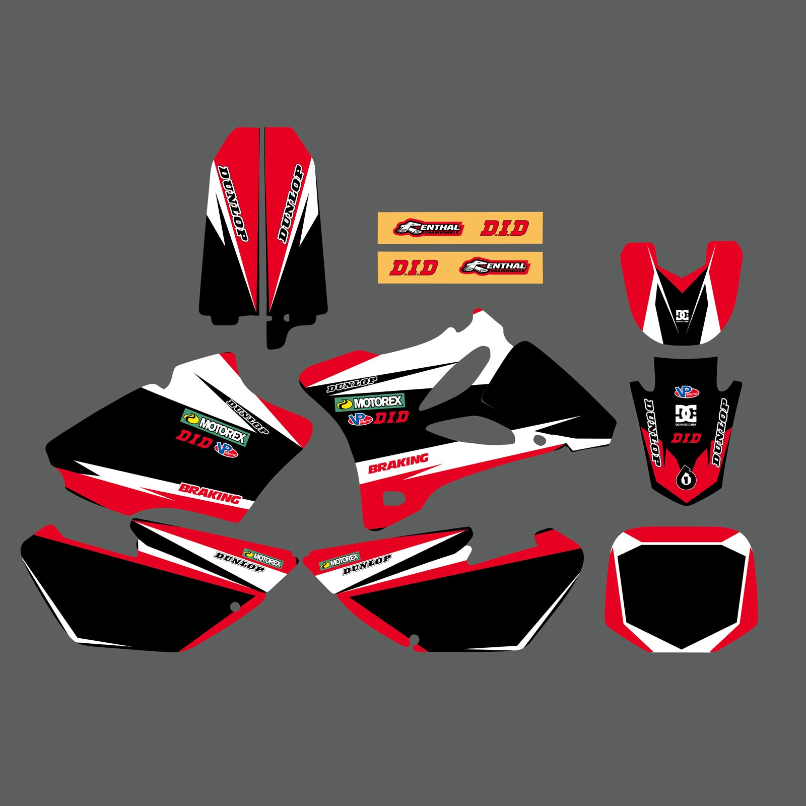 Team Graphics Backgrounds Decals Stickers For Yamaha YZ85 2002-2014