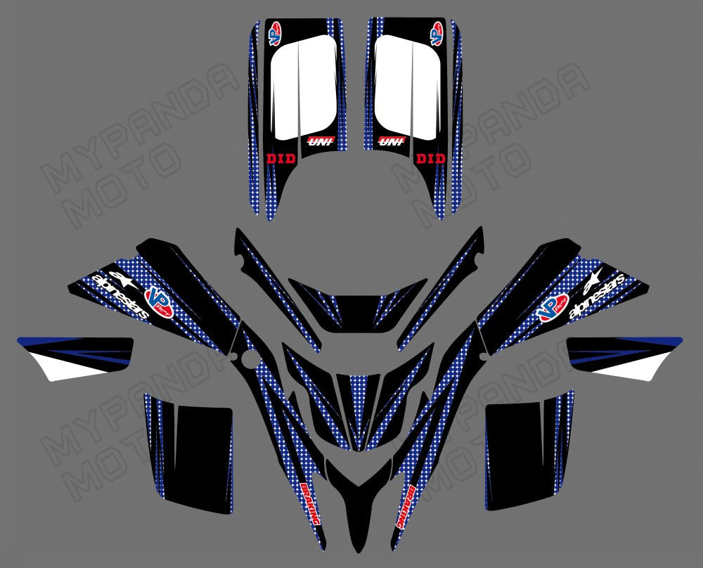 ATV Graphics Decals Stickers For Yamaha Blaster 200 YFS200 1988-2006 All Years