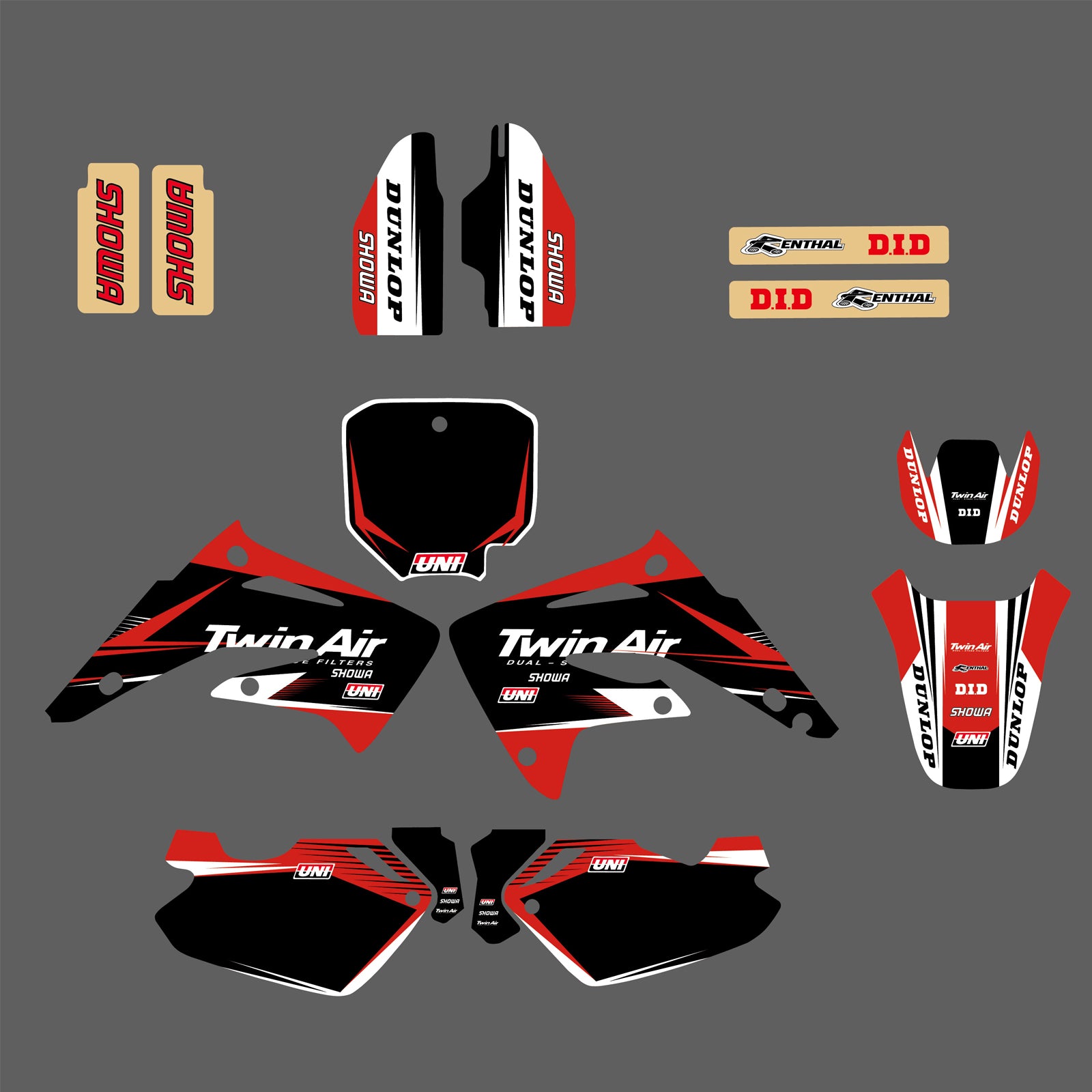 Motorcycle Decals Graphic Stickers For HONDA CR85 2003-2012