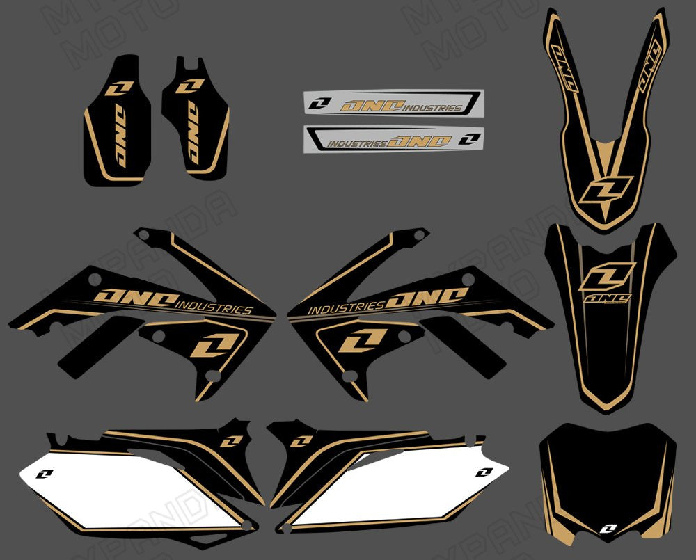 Motocross Team Graphics Decals Stickers For HONDA CRF250 2010-2013 CRF450 2009-2012