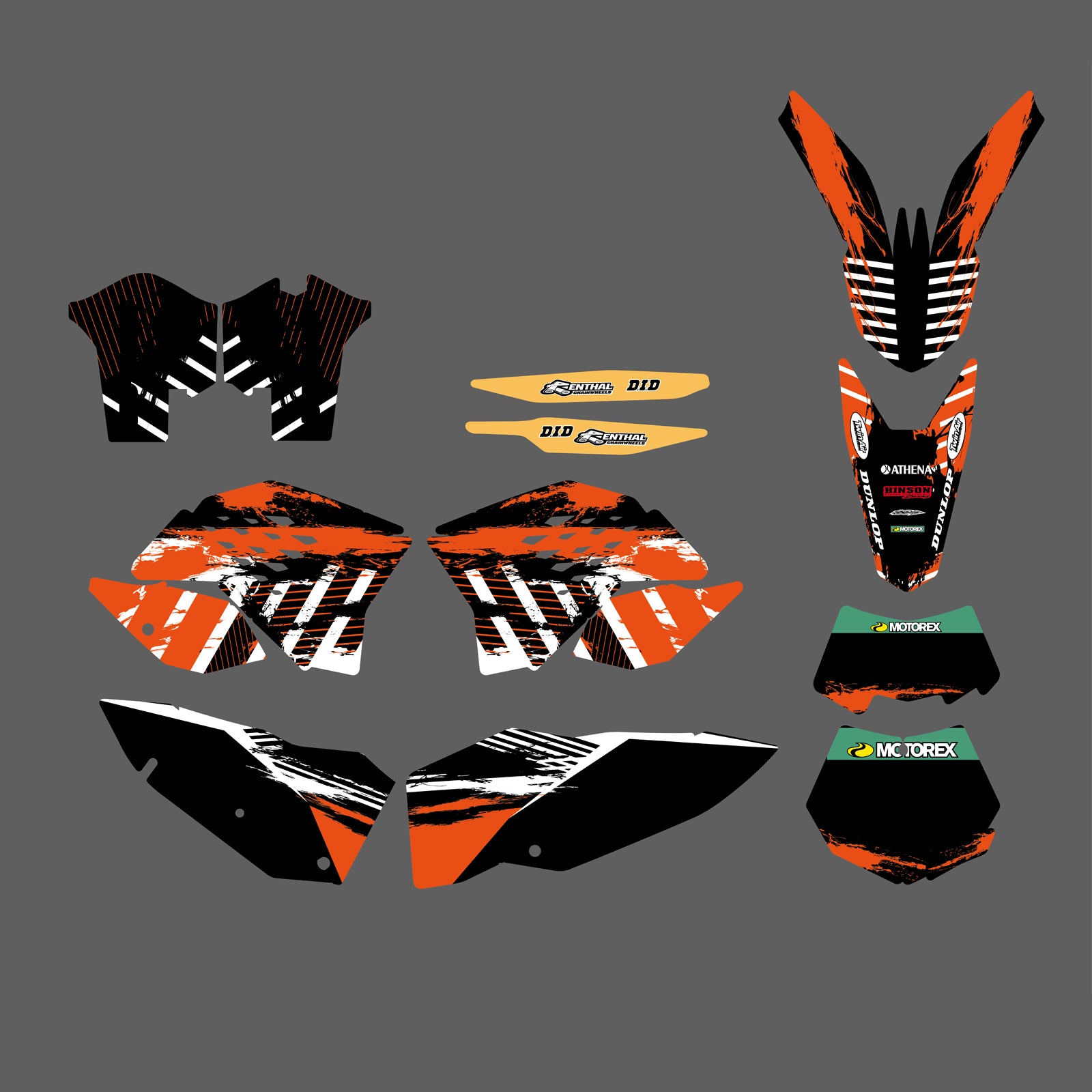 Full Decals Stickers Kits For KTM EXC 2008-2011
