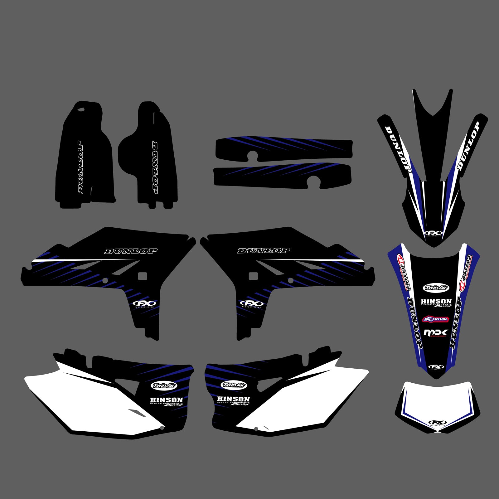 Motorcycle Team Graphics Decals Stickers For YAMAHA	WR450F 2012-2015