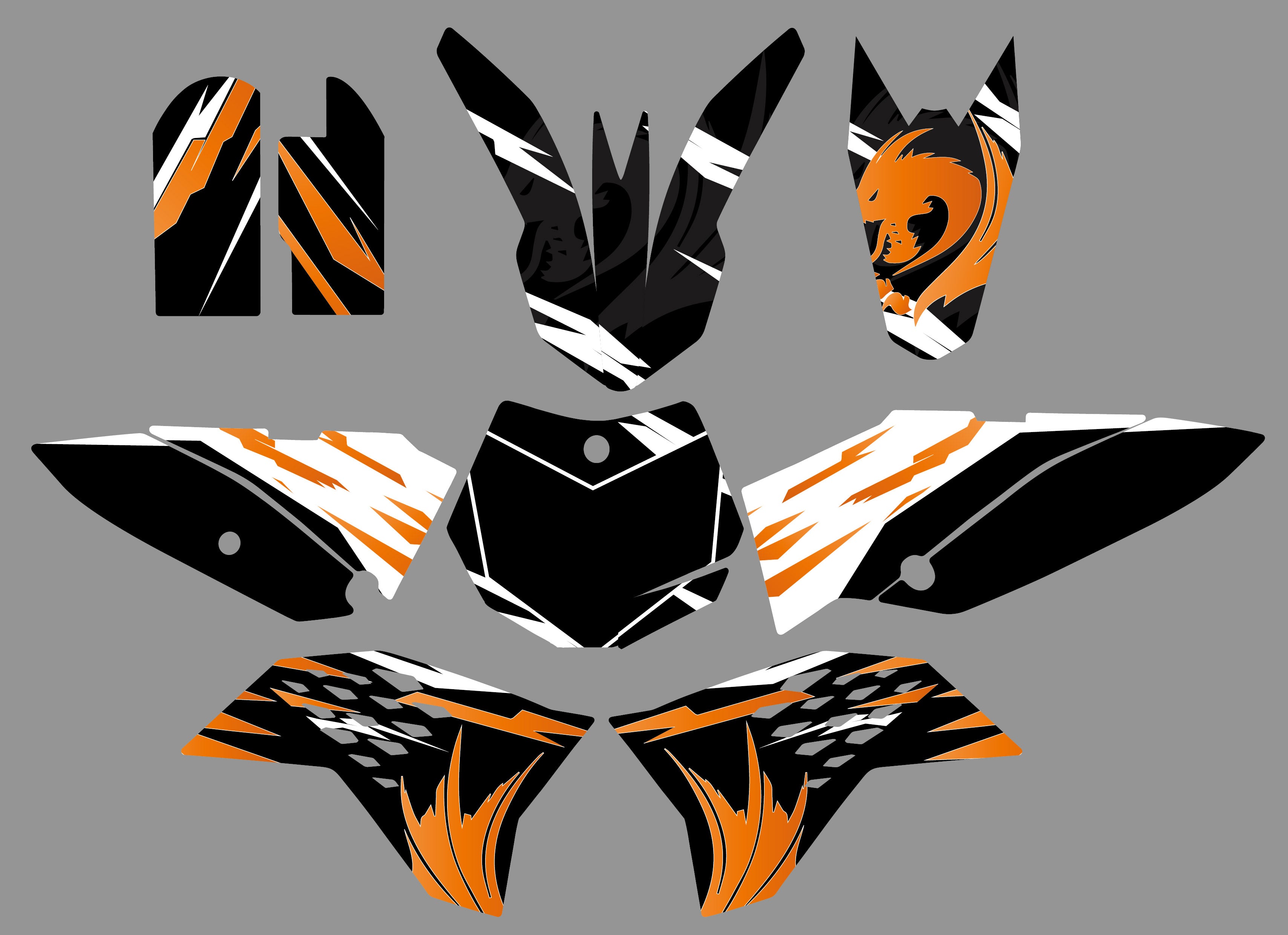 Team Graphics Decals Stickers For KTM SX65 2009-2015