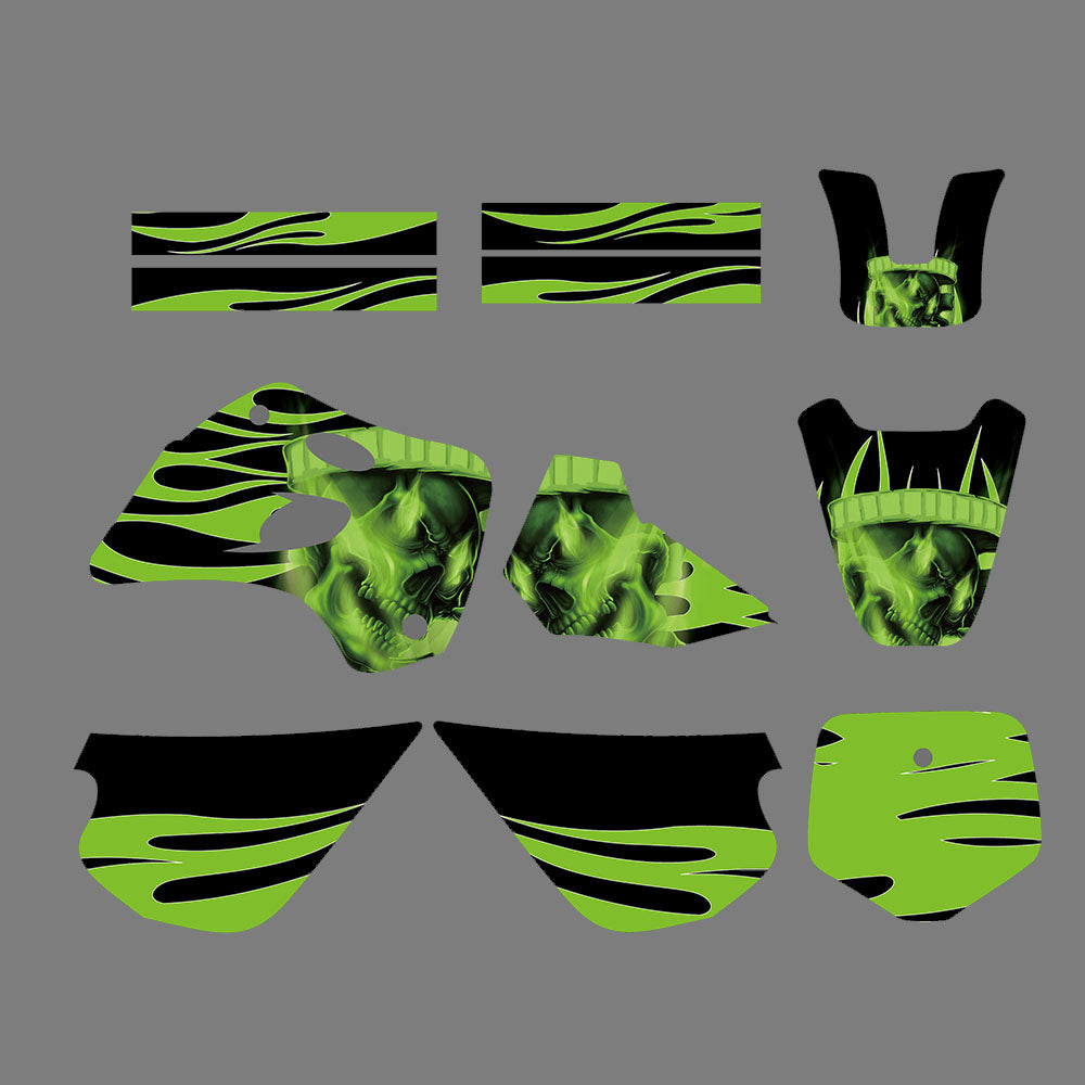 Team Graphics Decals Stickers Deco For Kawasaki KX80 1994 1995 1996 1997