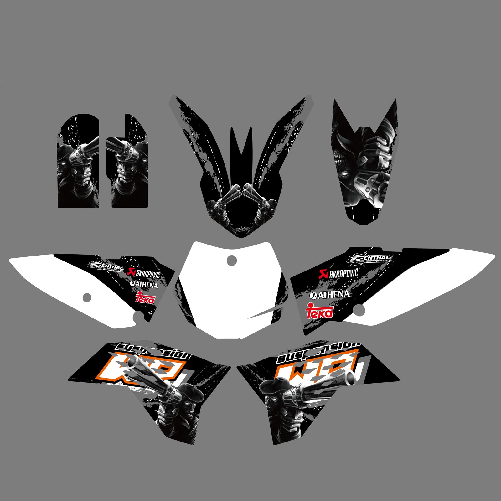 Team Graphics Full Decals Stickers For KTM SX65 2009-2015