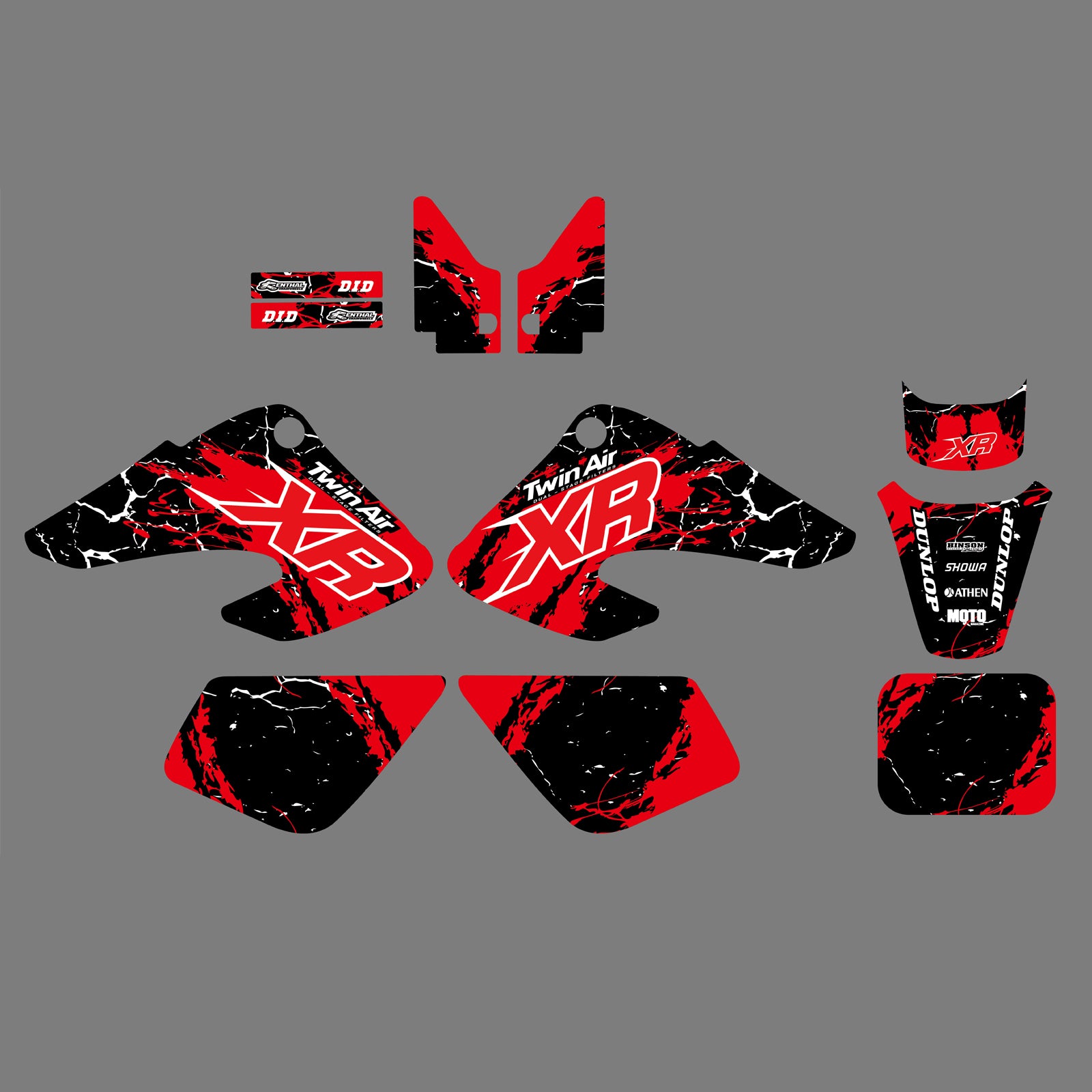 Motorcycle Graphics Stickers Fit for Honda XR50 2000-2003