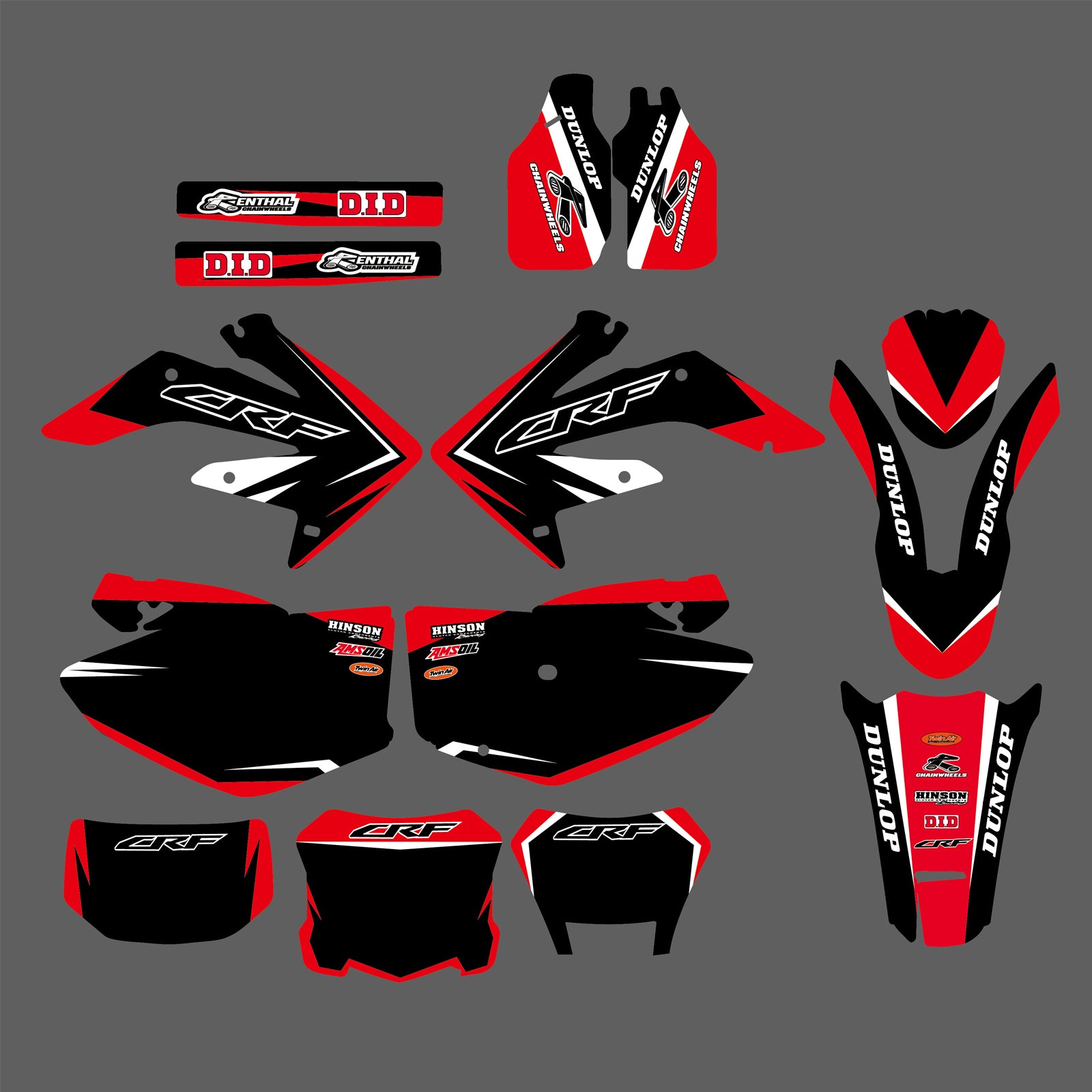 Motorcycle Full Graphics Decal Stickers for HONDA CRF250X	2004-2012