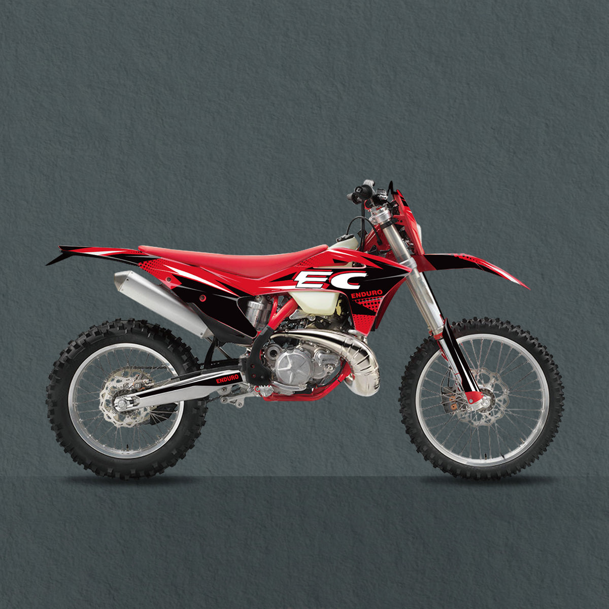 Motorcycle Team Full Graphics Background Sticker Decal Kits For GAS GAS EC Enduro 2021-2023