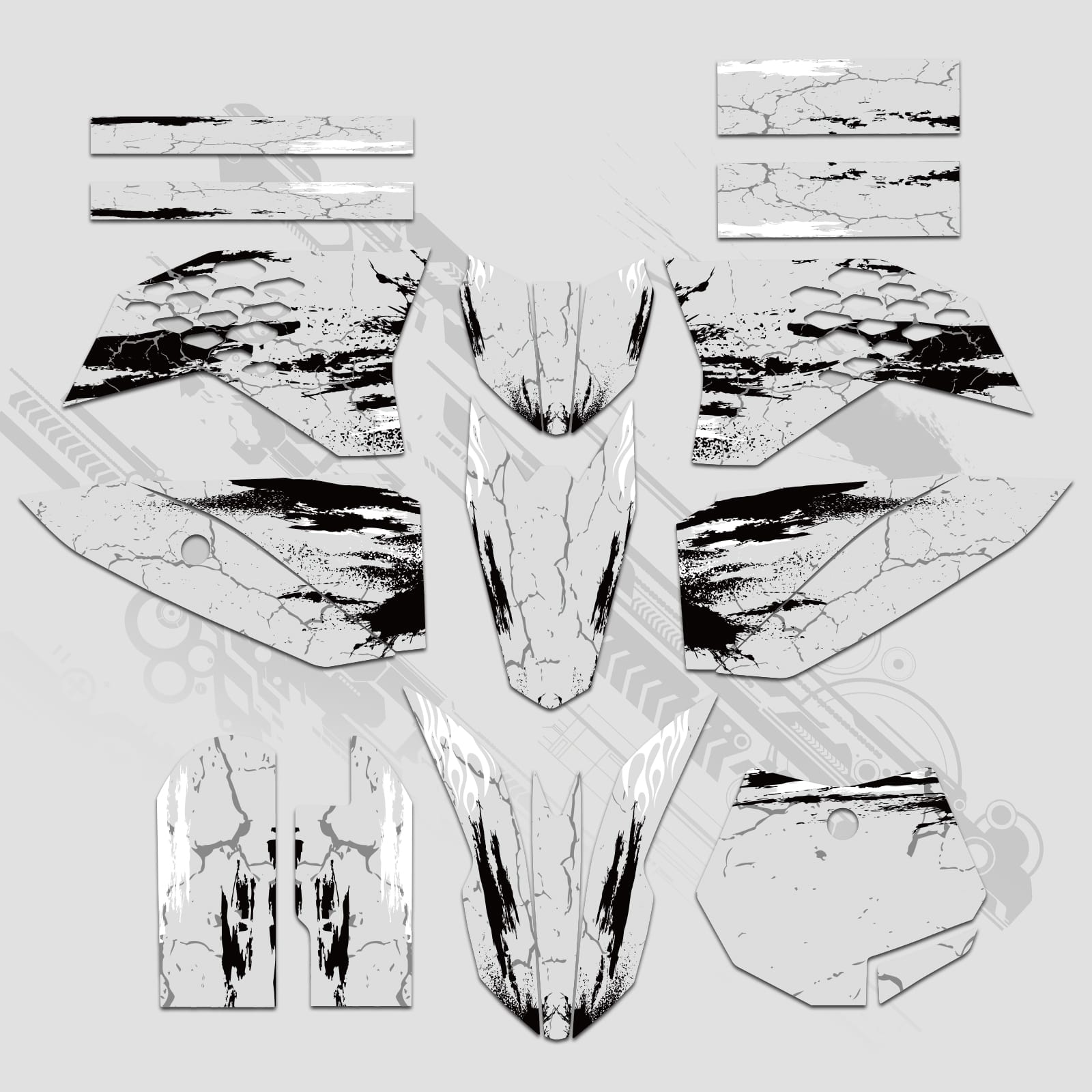 Full Graphics Decals Stickers Kit For KTM SX50 2009-2015