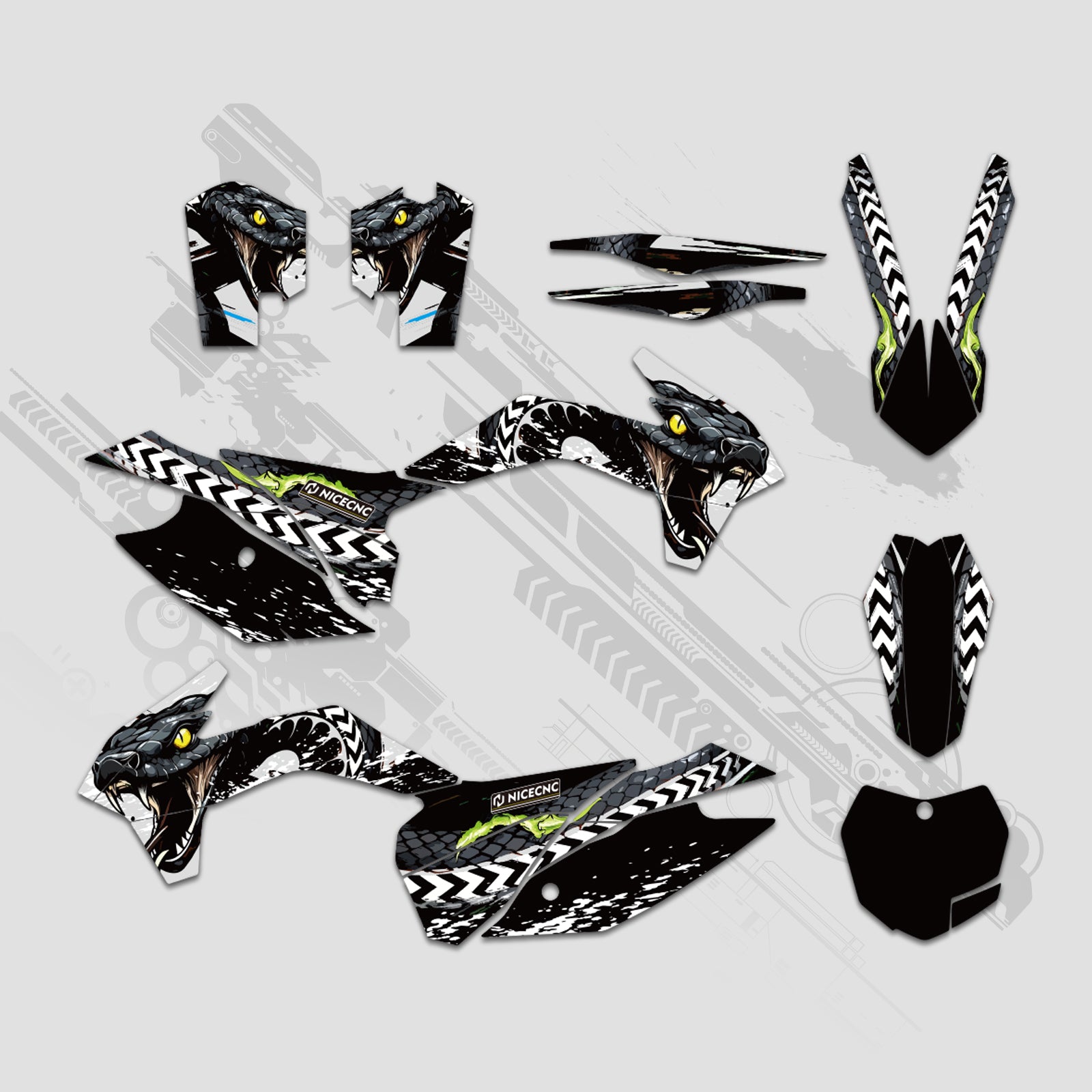 Full Graphics Decals Stickers For KTM SX XC 125-450F 2013-2015 EXC XC-W XCF-W 2014