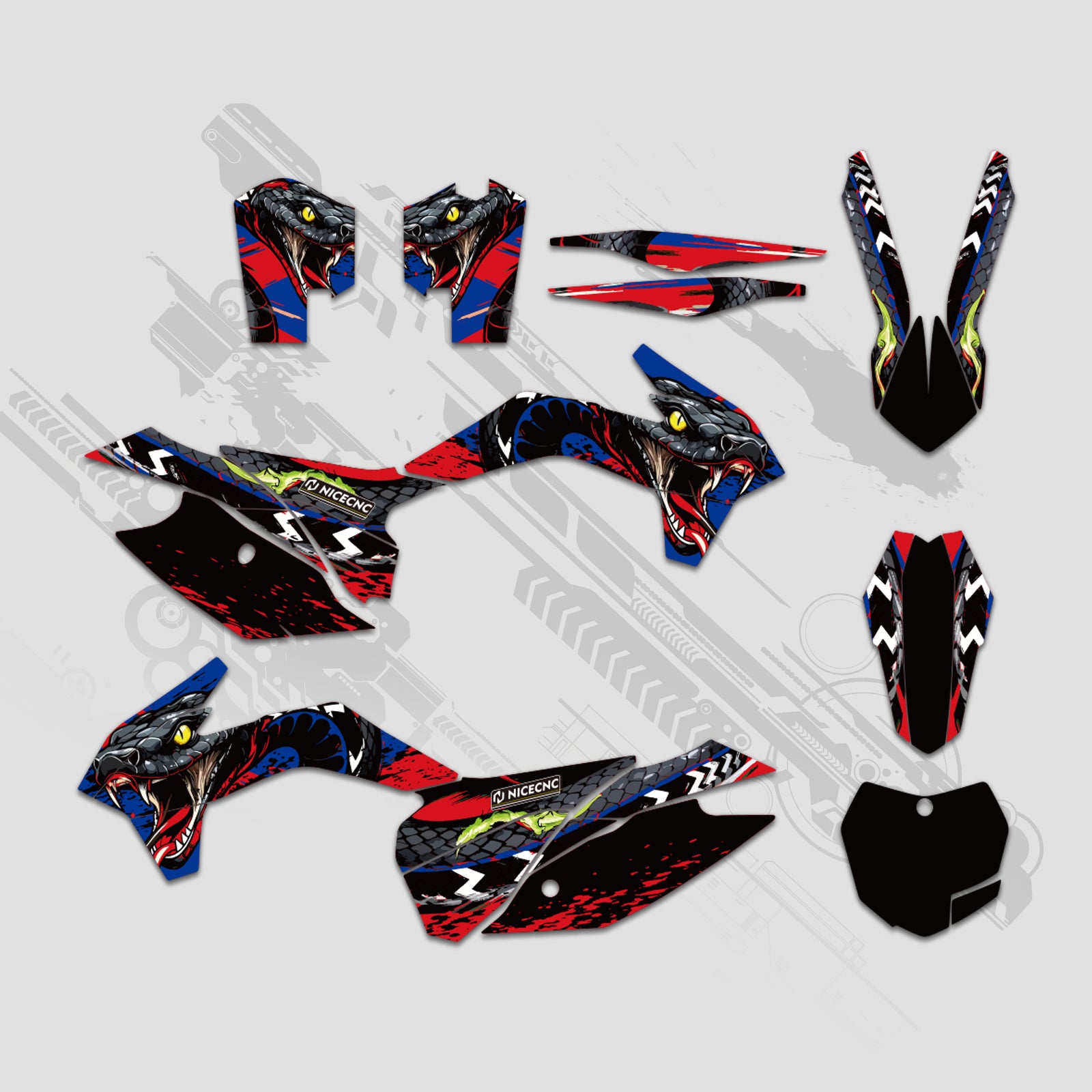 Full Graphics Decals Stickers Kit For KTM SX XC 125-450F 13-15 EXC XC-W XCF-W 14