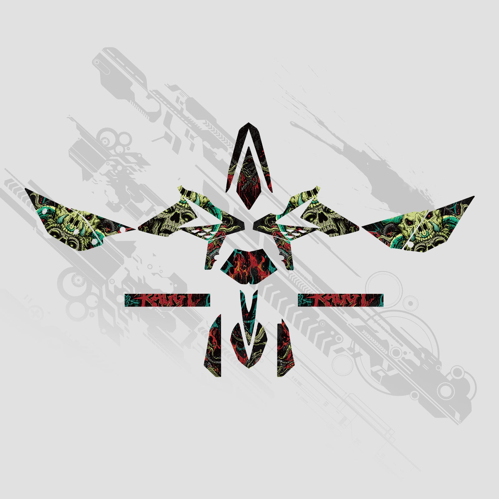 Motorcycle Full Graphics Decals Stickers Kit For BETA RR 4T-2T 2013-20