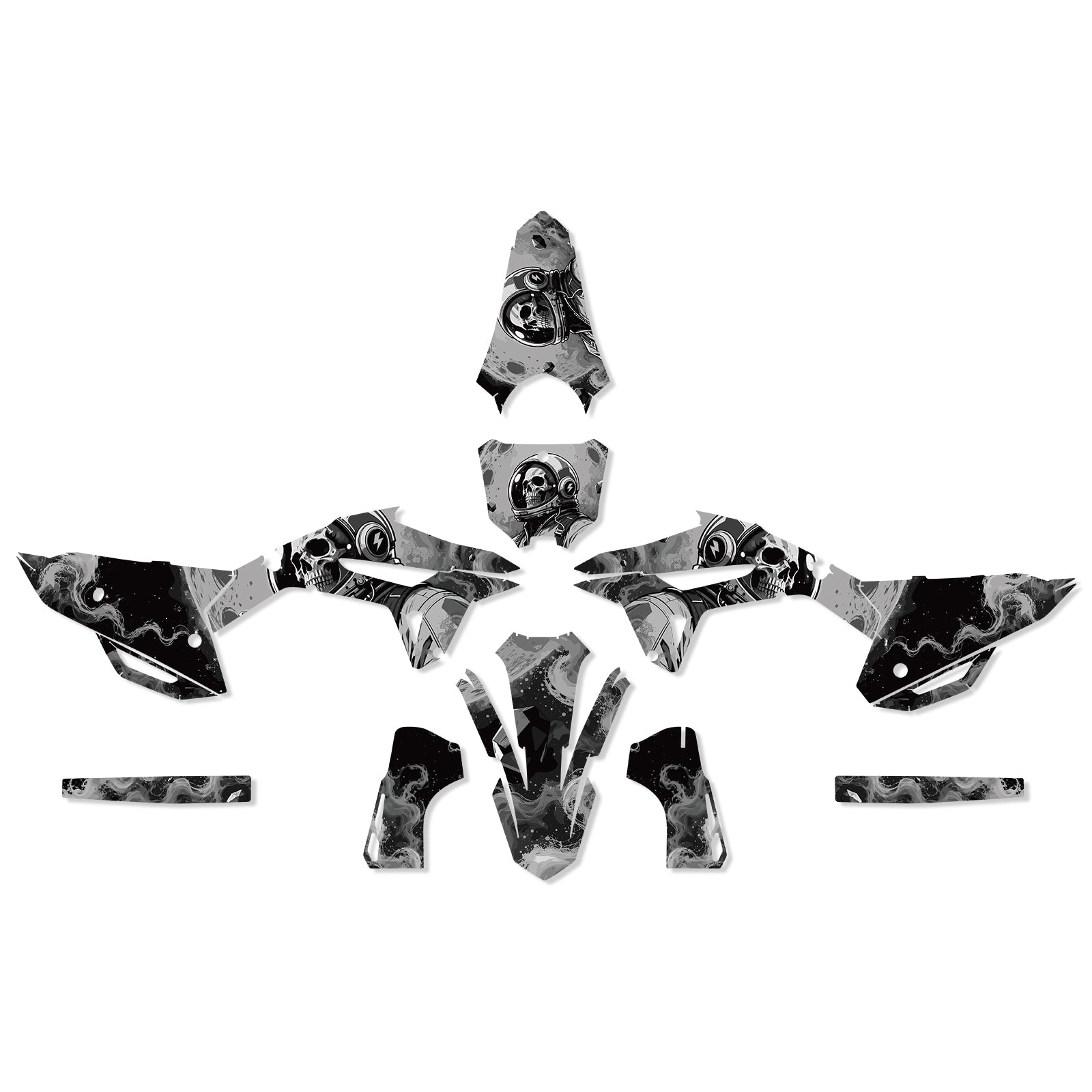 Motorcycle Full Graphics Decals Stickers Kit For HONDA CRF250 2022-2024