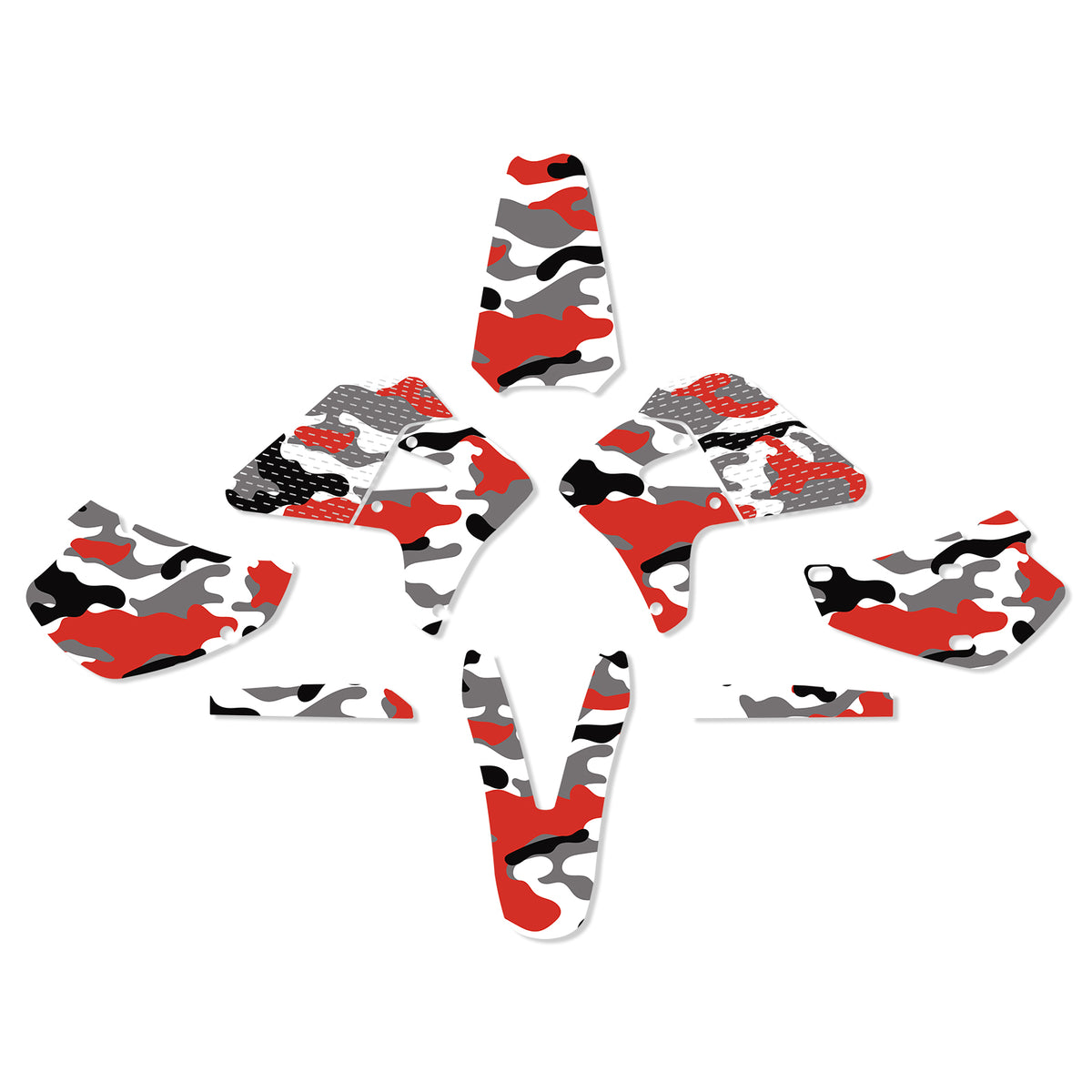 Motorcycle Full Graphics Decals Stickers Set For HONDA XR650R 2000-2009