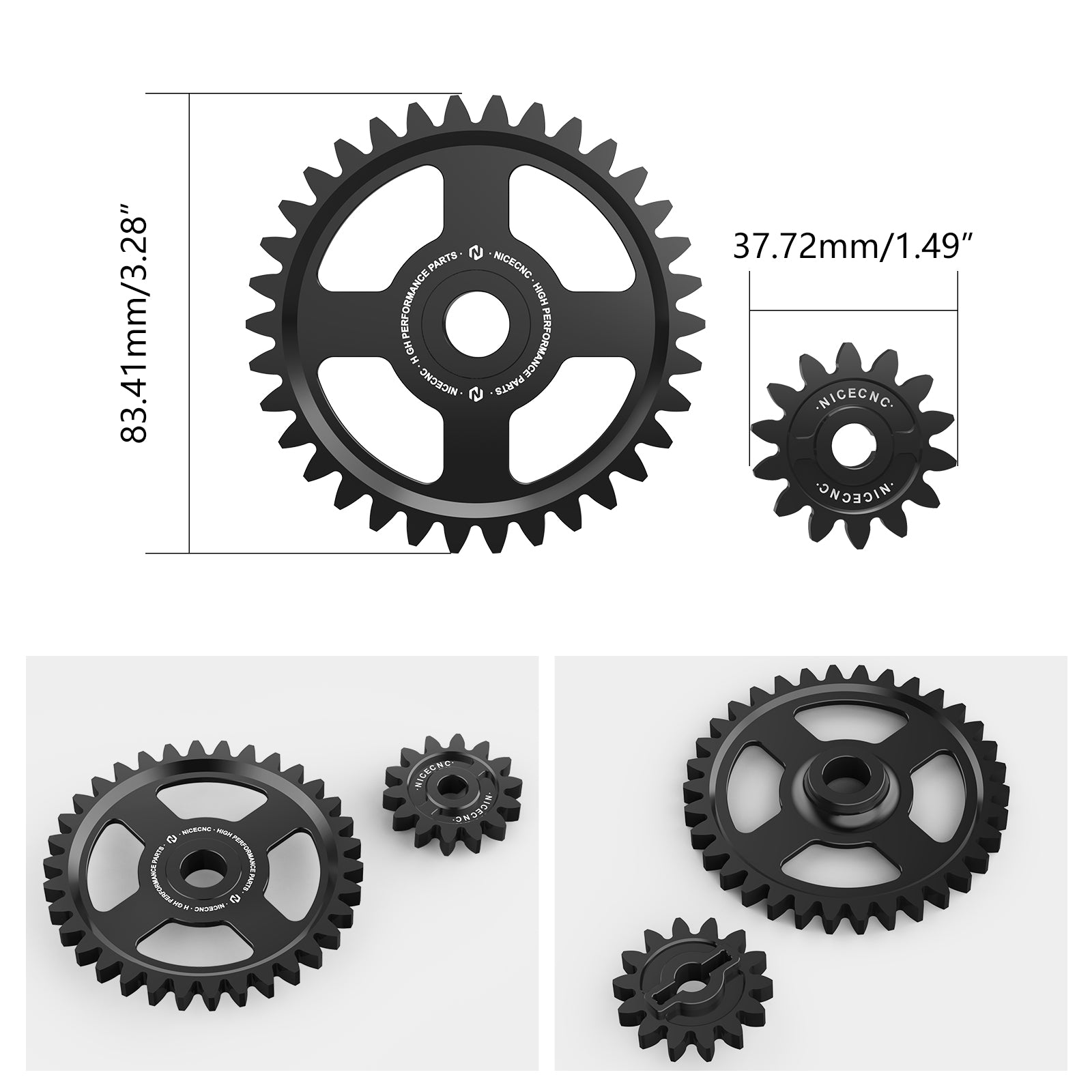 Engine Oil Pump Idler Gear For KTM 250/350 EXC-F XCF-W 2016-2022 Husqvarna 250/350 FE Gas Gas