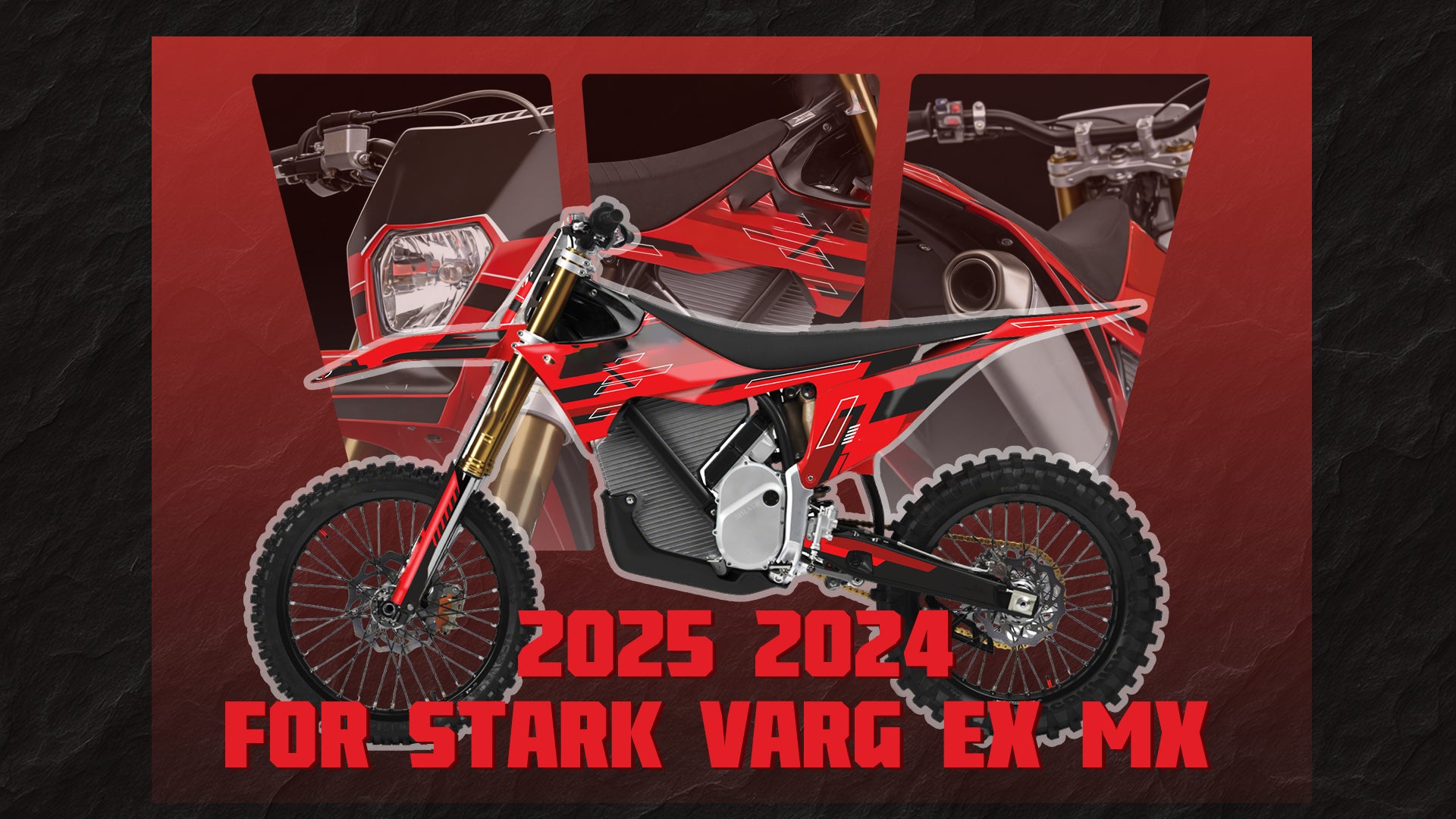 Stark Varg MX EX Electric Dirt Bike Upgrades Parts | NICECNC
