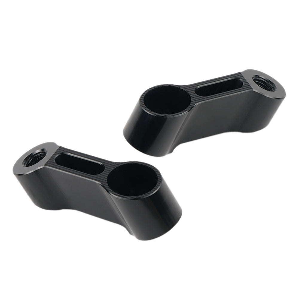 M10 Stem Mirror Mount Riser Extender Adapter Universal For Kawasaki Honda Suzuki