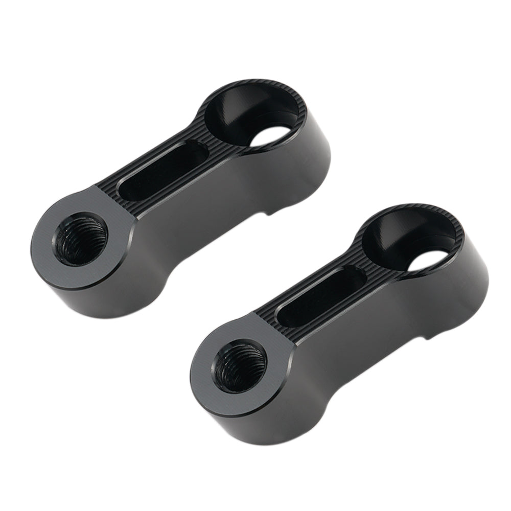 M10 Stem Mirror Mount Riser Extender Adapter Universal For Kawasaki Honda Suzuki
