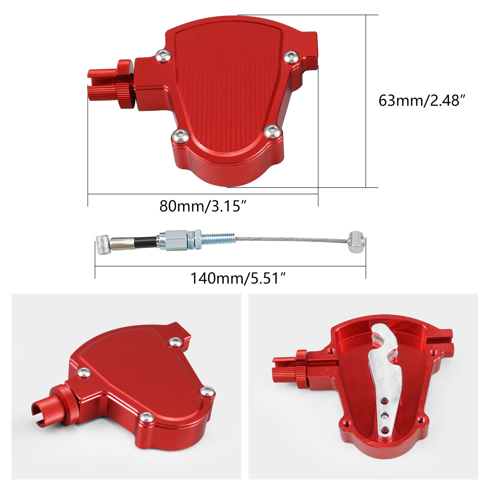 Stunt Clutch Easy Pull Cable System For Honda Kawasaki Suzuki Yamaha Triumph
