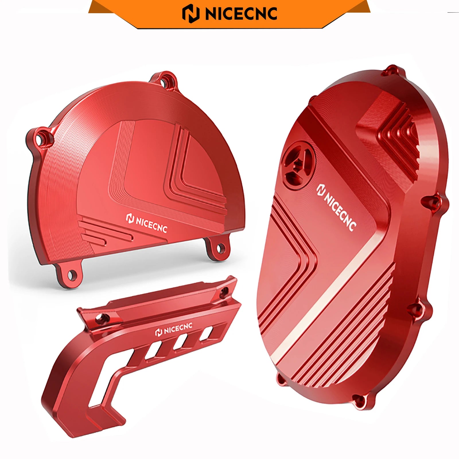 Left Right Motor Cover & Sprocket Chain Guard For Stark Varg MX / EX 2024-2025