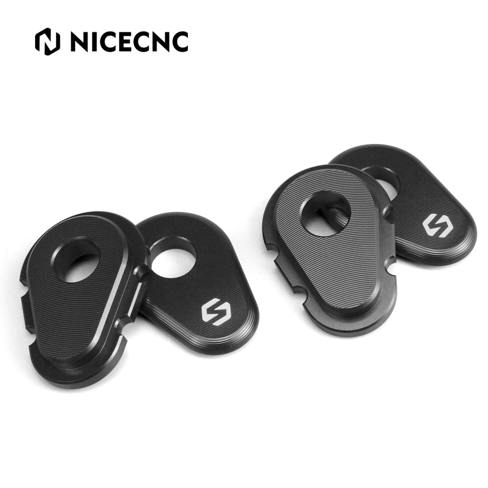 Pair Turn Signals Indicator Adapter Spacers For Yamaha Tenere 700 /XTZ700 2019-2023