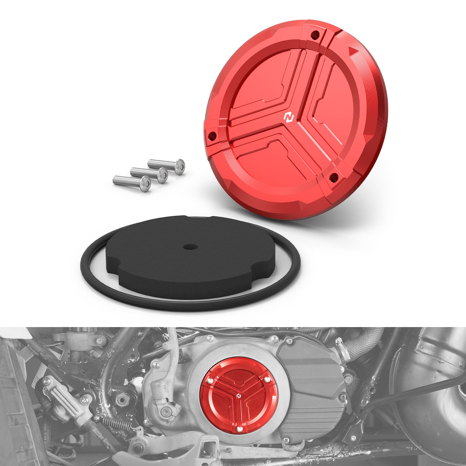 ATV Crankcase Clutch Cover Insert For Yamaha Banshee 350 1987-2006