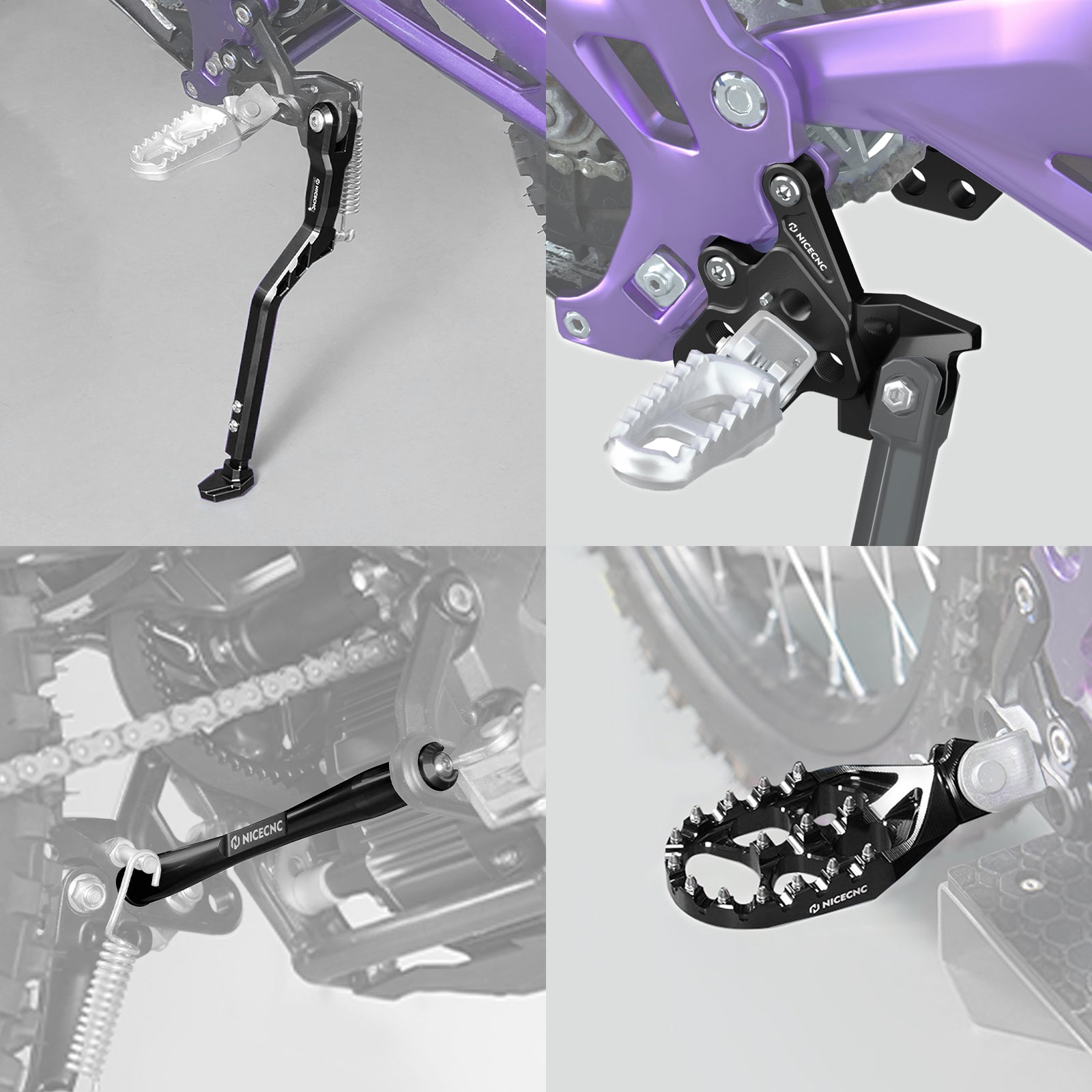 Foot Control Set For Surron Light Bee X/ S/ L1E Segway X160 X260