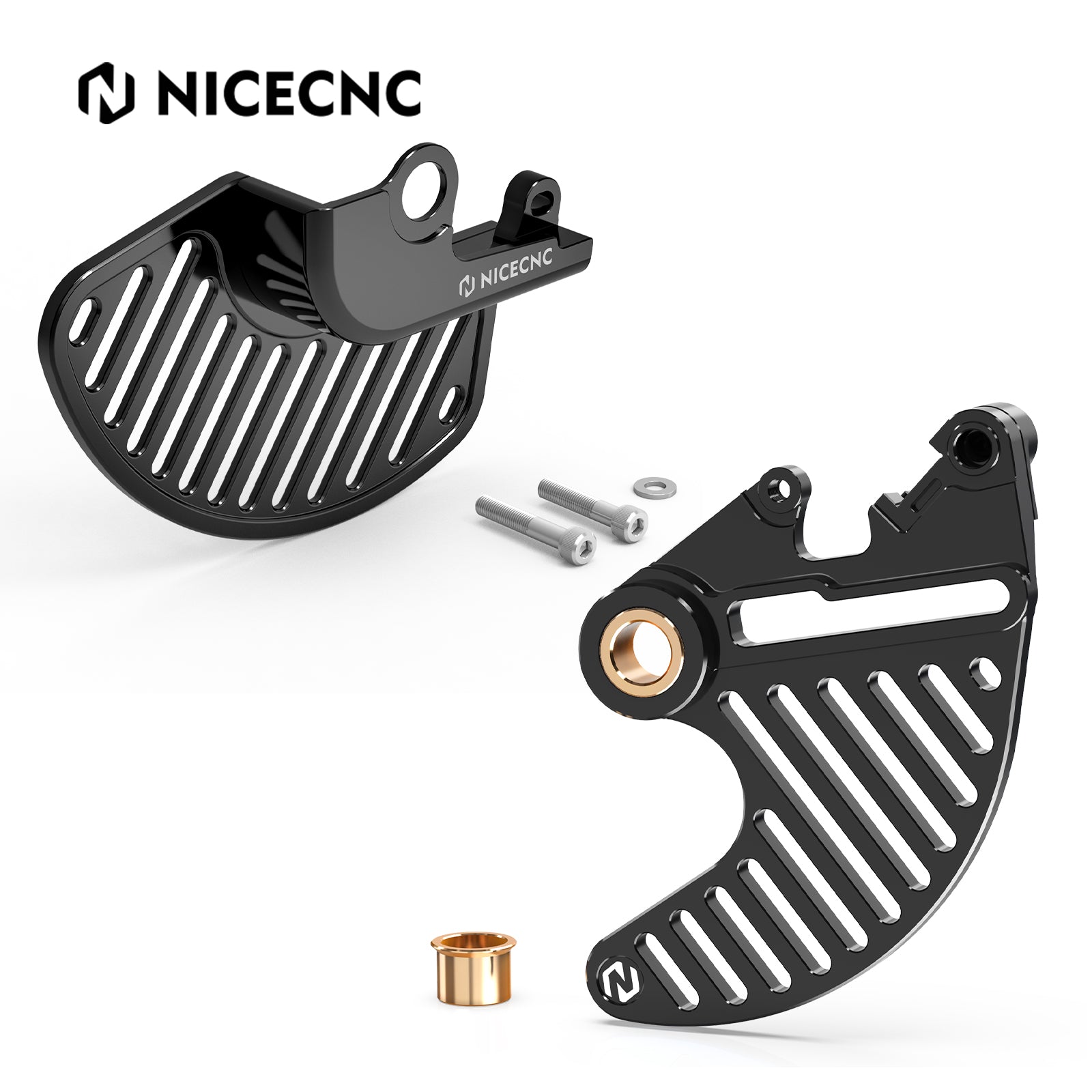 Front Rear Brake Disc Guard Kit For KTM SX SX-F XC XC-W EXC XCF-W XW-F