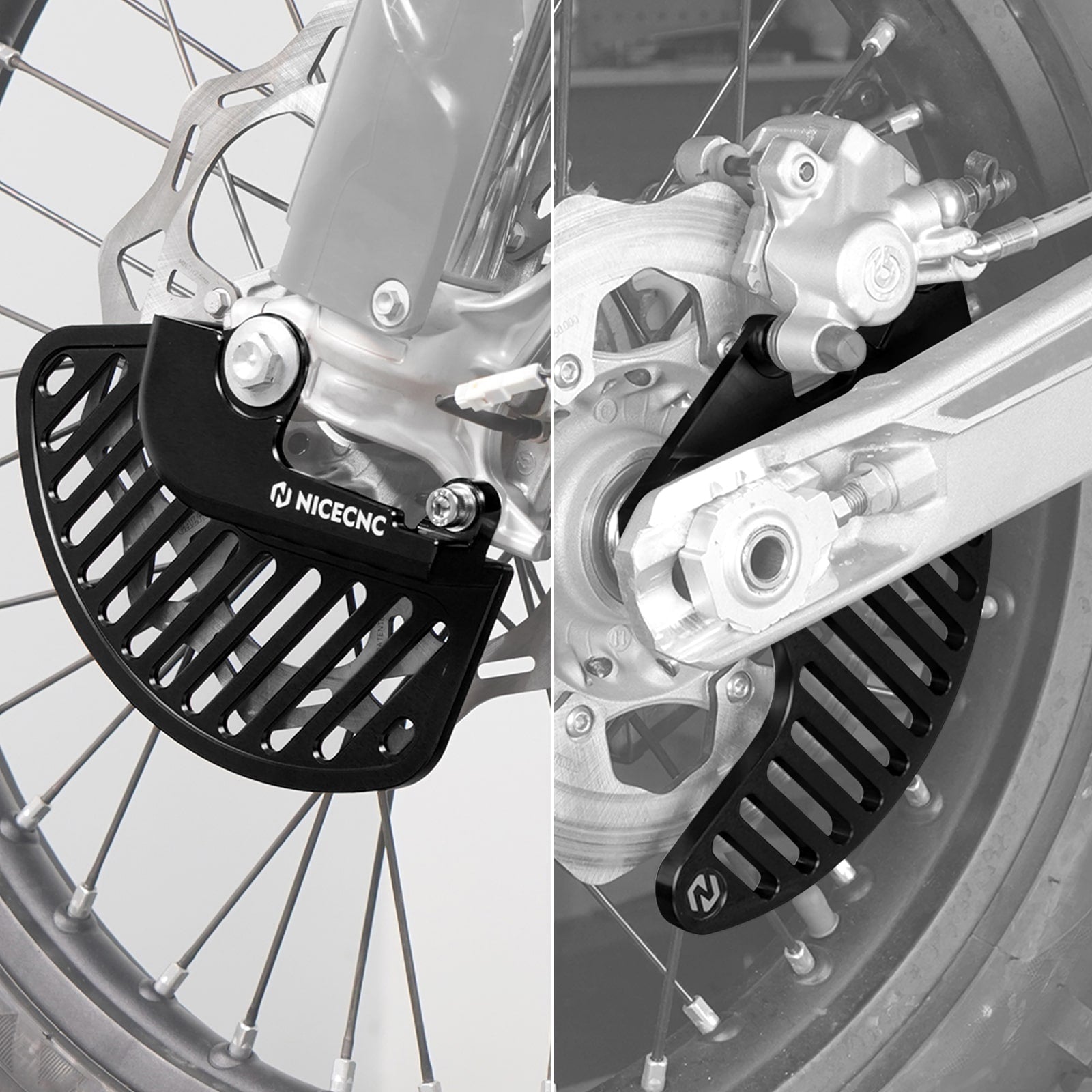 Front Rear Brake Disc Guard Kit For KTM SX SX-F XC XC-W EXC XCF-W XW-F