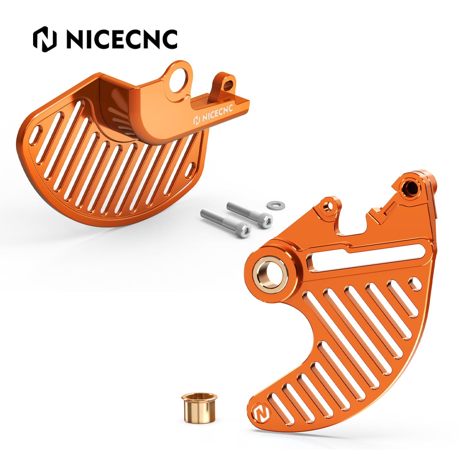 Front Rear Brake Disc Guard Kit For KTM SX SX-F XC XC-W EXC XCF-W XW-F