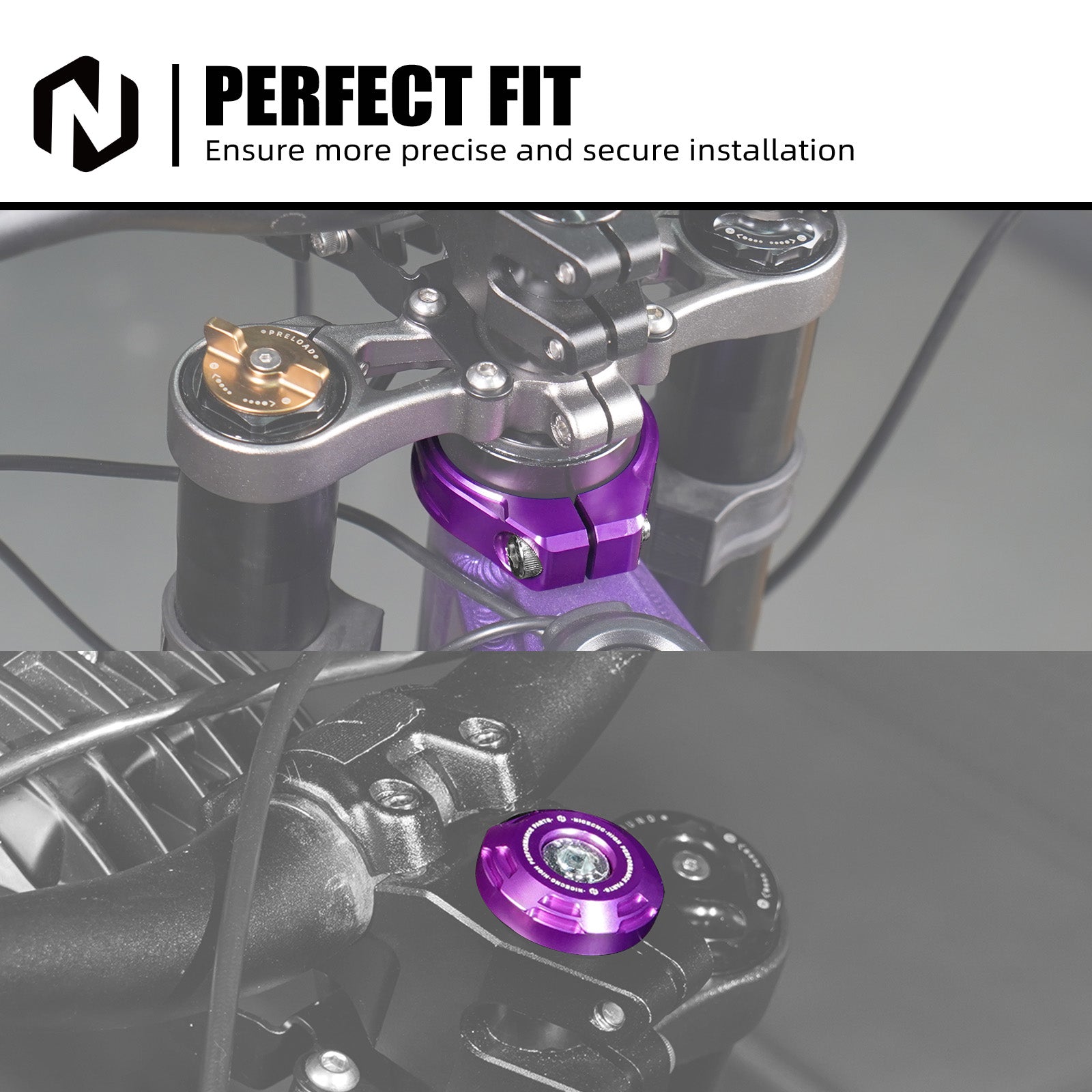 Front Fork Suspension Core & Head Tube Frame Brace For Surron Light Bee Segway X160 X260